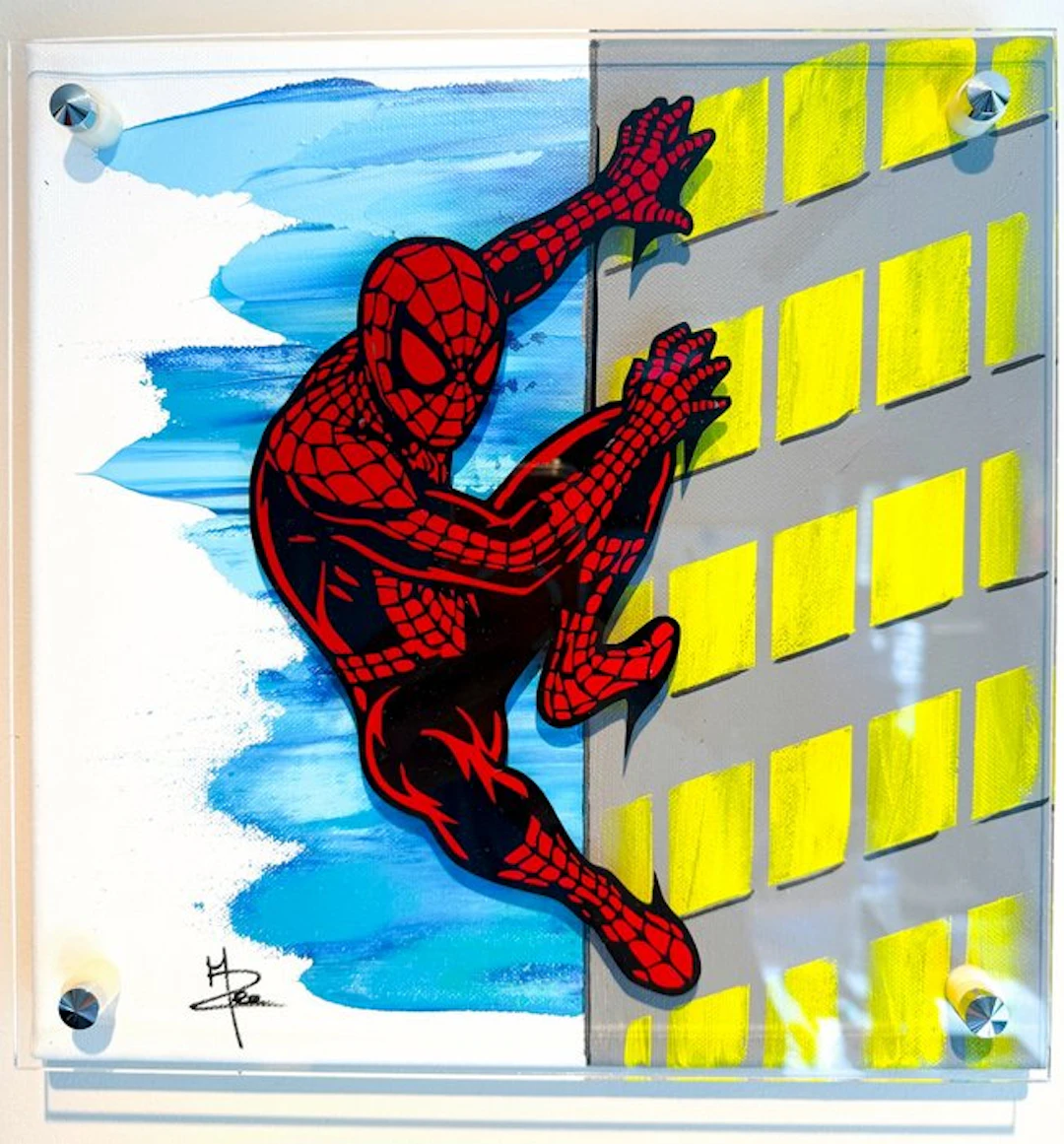 PLM Fine Arts - The Wall crawler