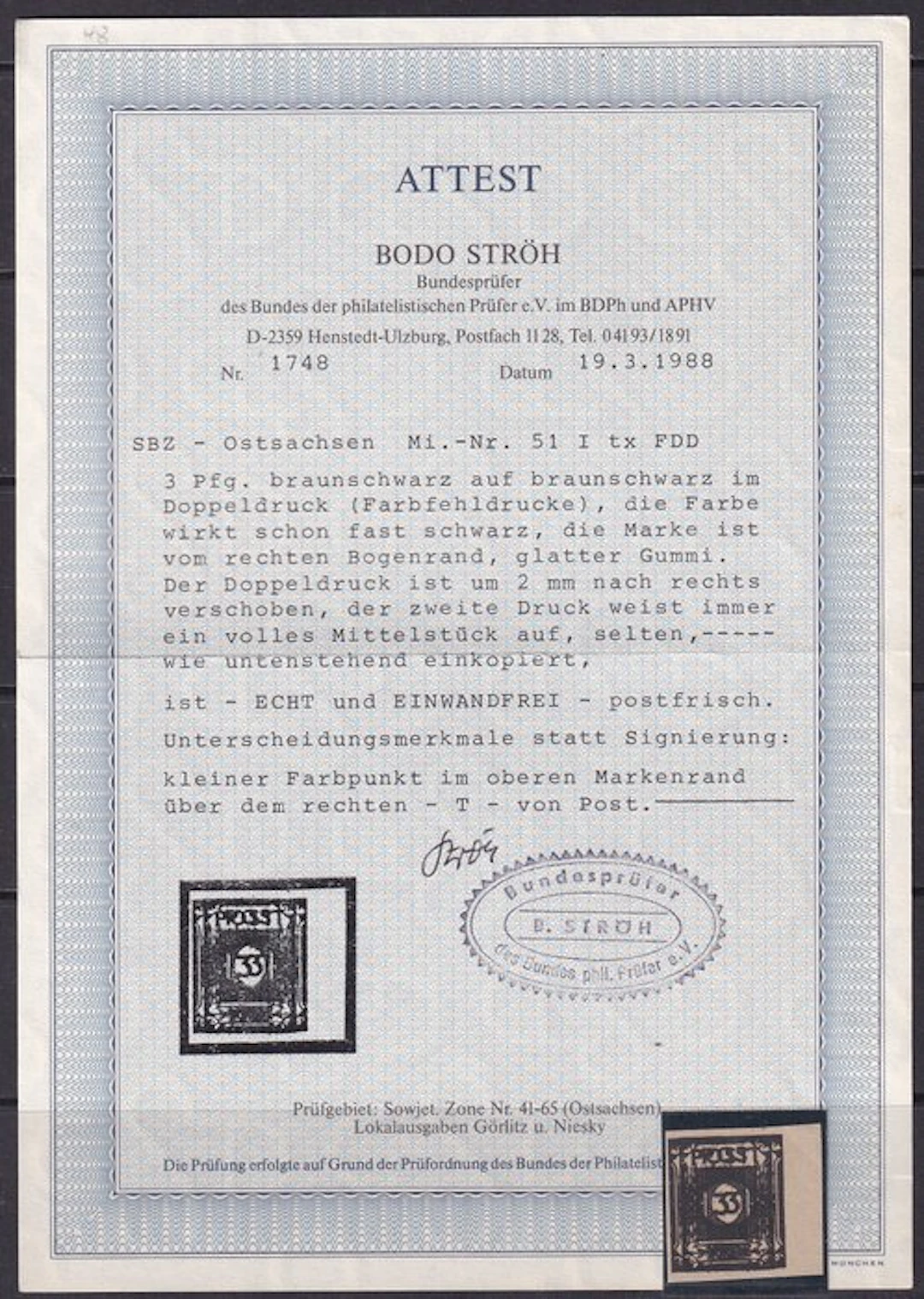 Allied Occupation - Germany (Soviet zone) 1945 - East Saxony