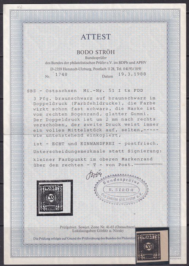 Allied Occupation - Germany (Soviet zone) 1945 - East Saxony