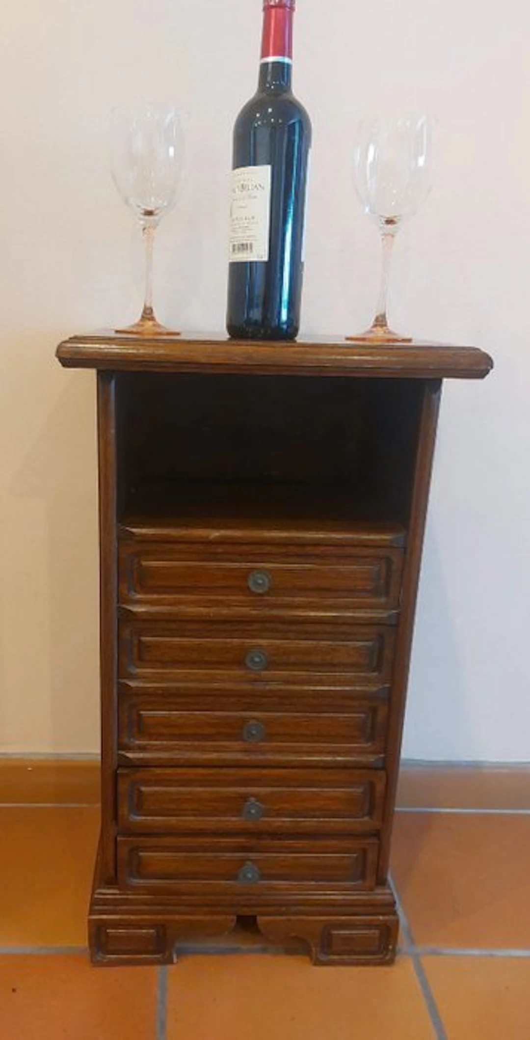 Cupboard - Pinewood - Seven-drawer chiffonière