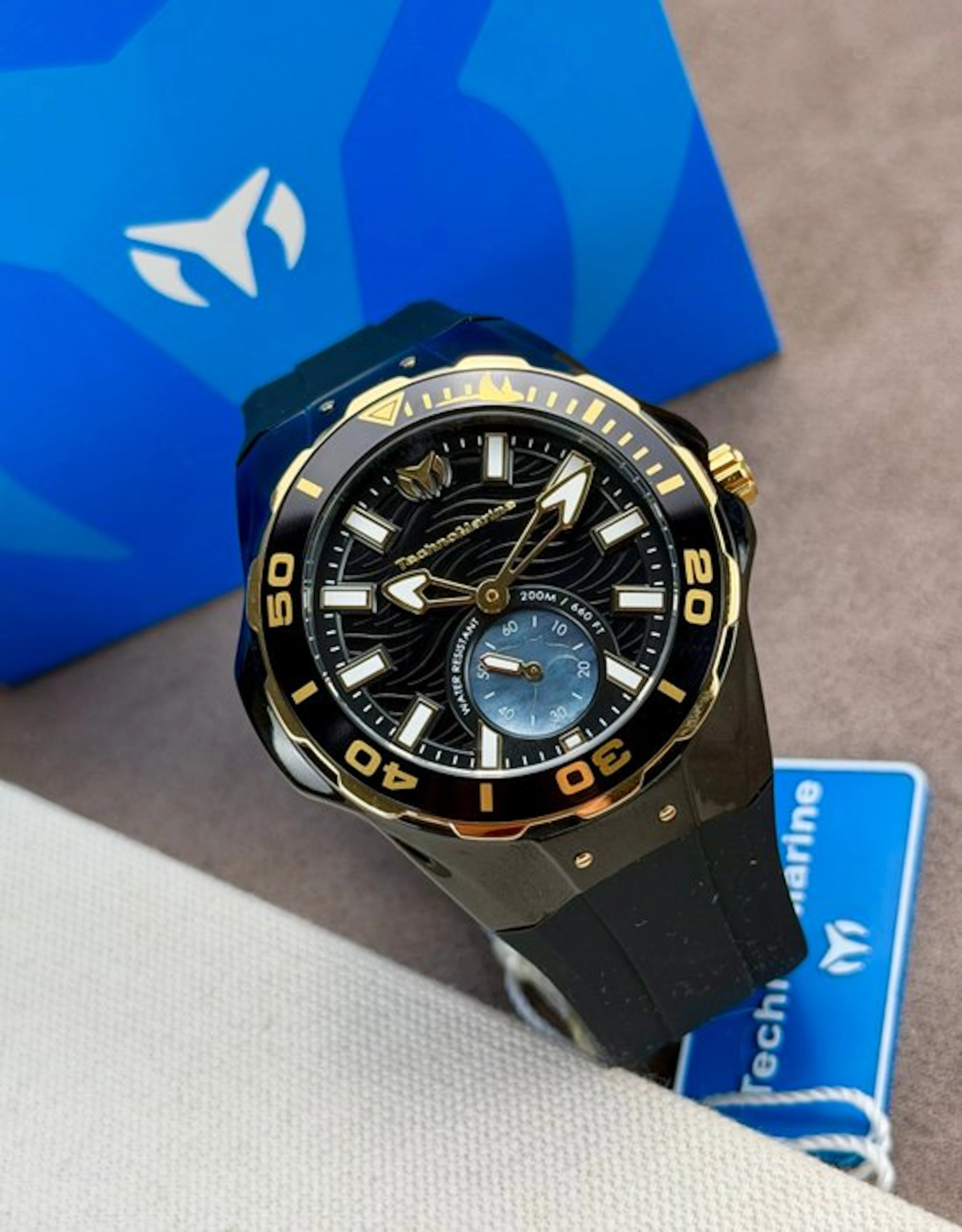 TechnoMarine - Cruise Black dial - No reserve price...