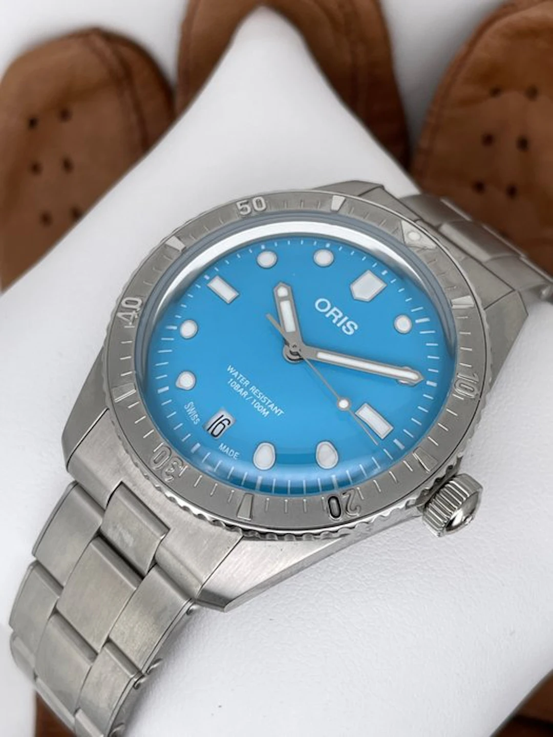 Oris - Divers Sixty Five Cotton Candy Automatic Blue - 01...