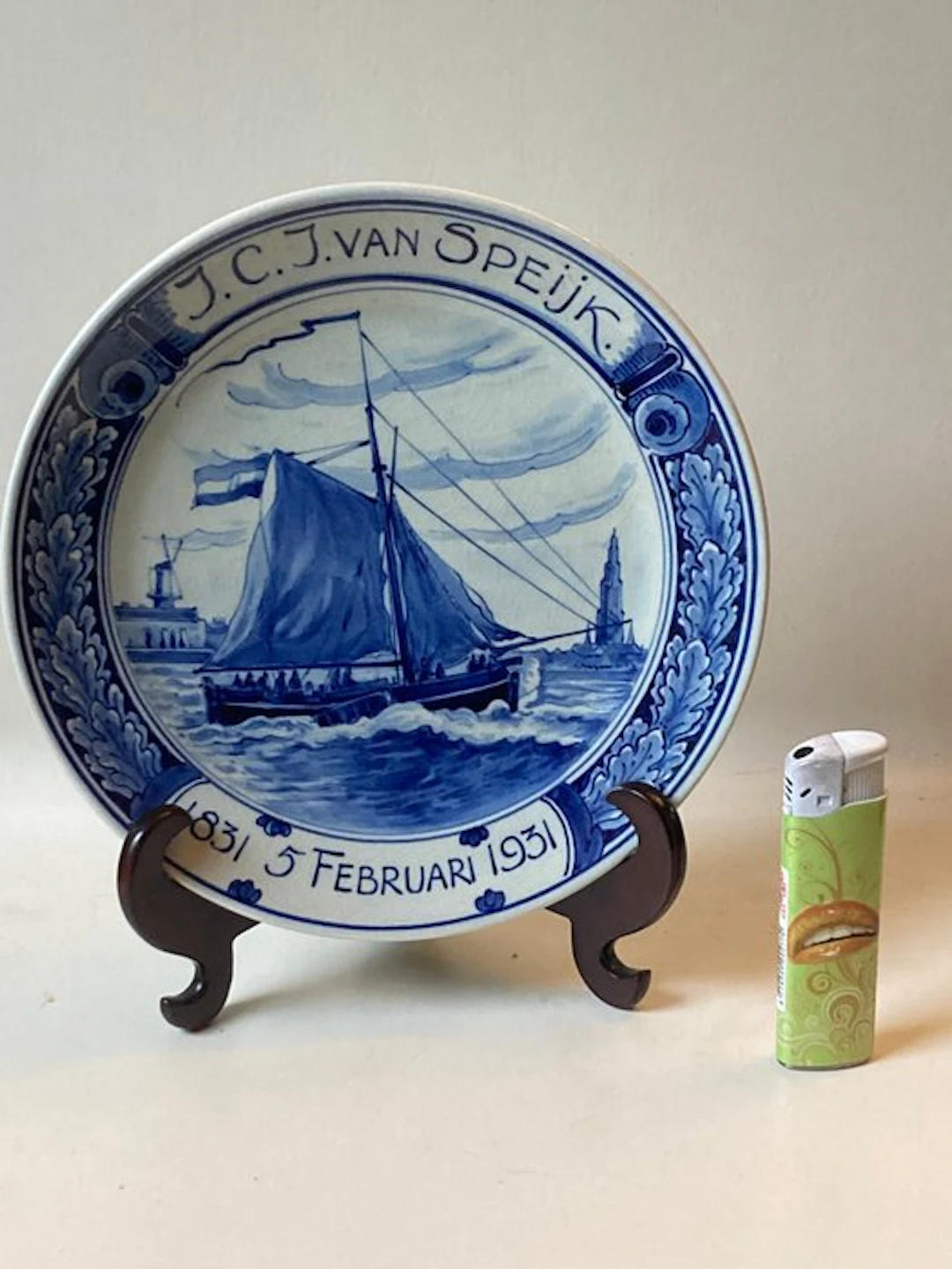 De Porceleyne Fles, Delft - Wall plate - Pottery