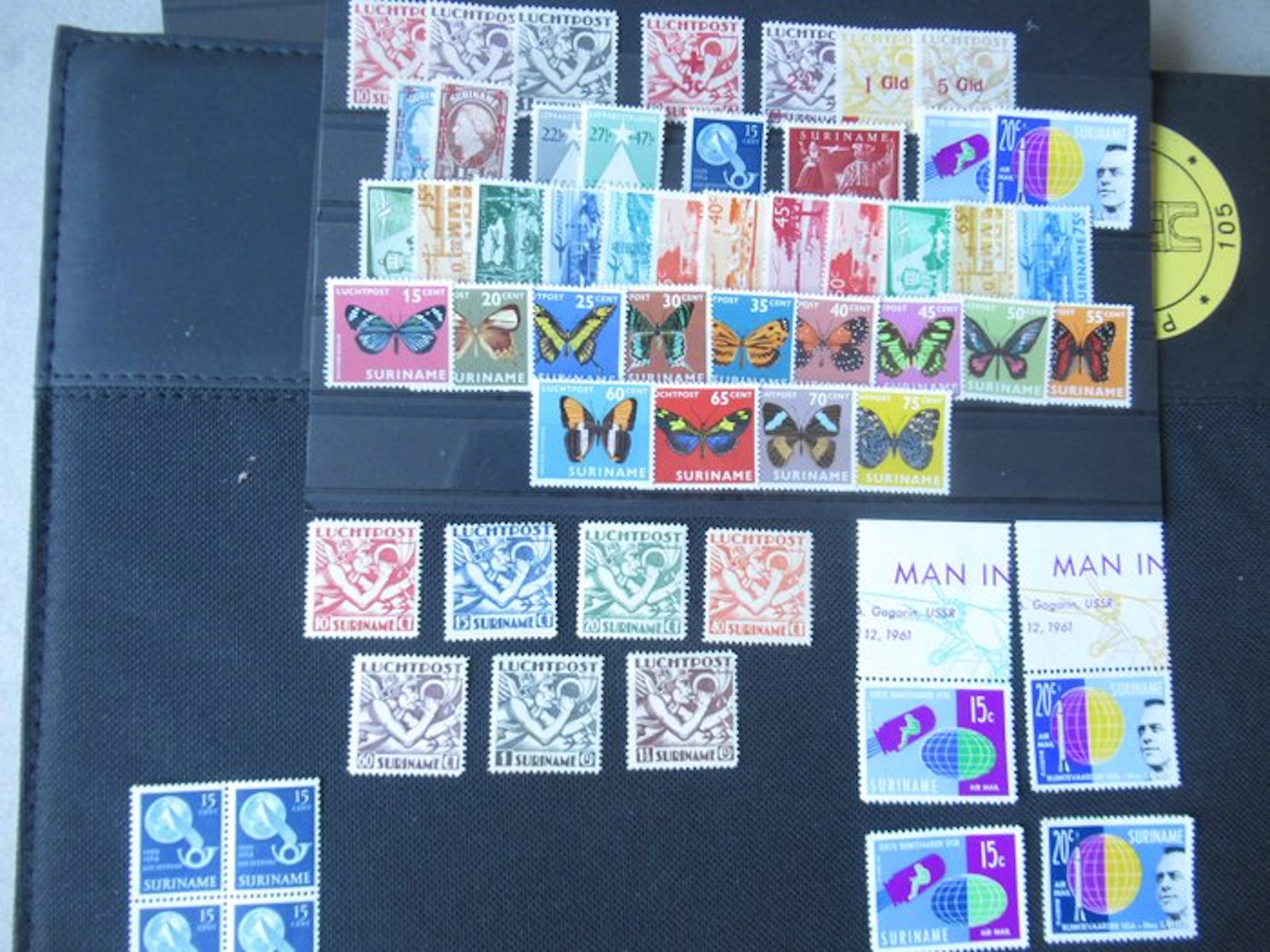 Suriname 1930/1972 - Suriname airmail collection 1941–1972 complete.