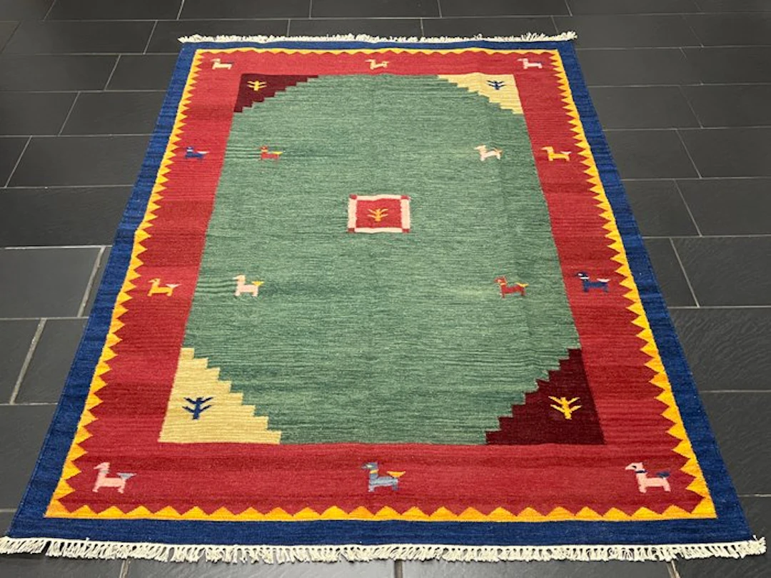 Gabbeh Kelim - Kelim - 230 cm - 165 cm