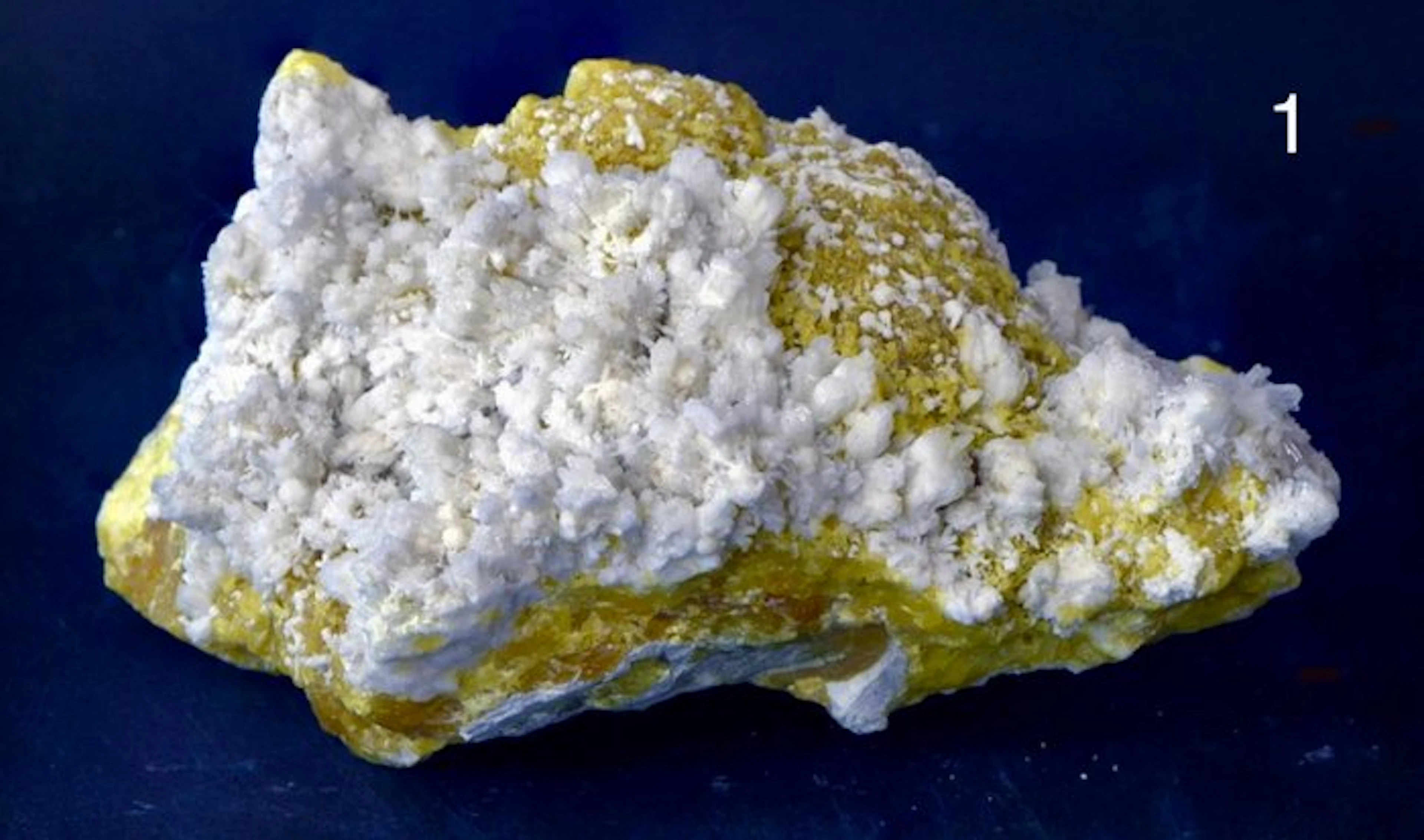 Native sulfur with celestine Specimen- 8600 g - (3)