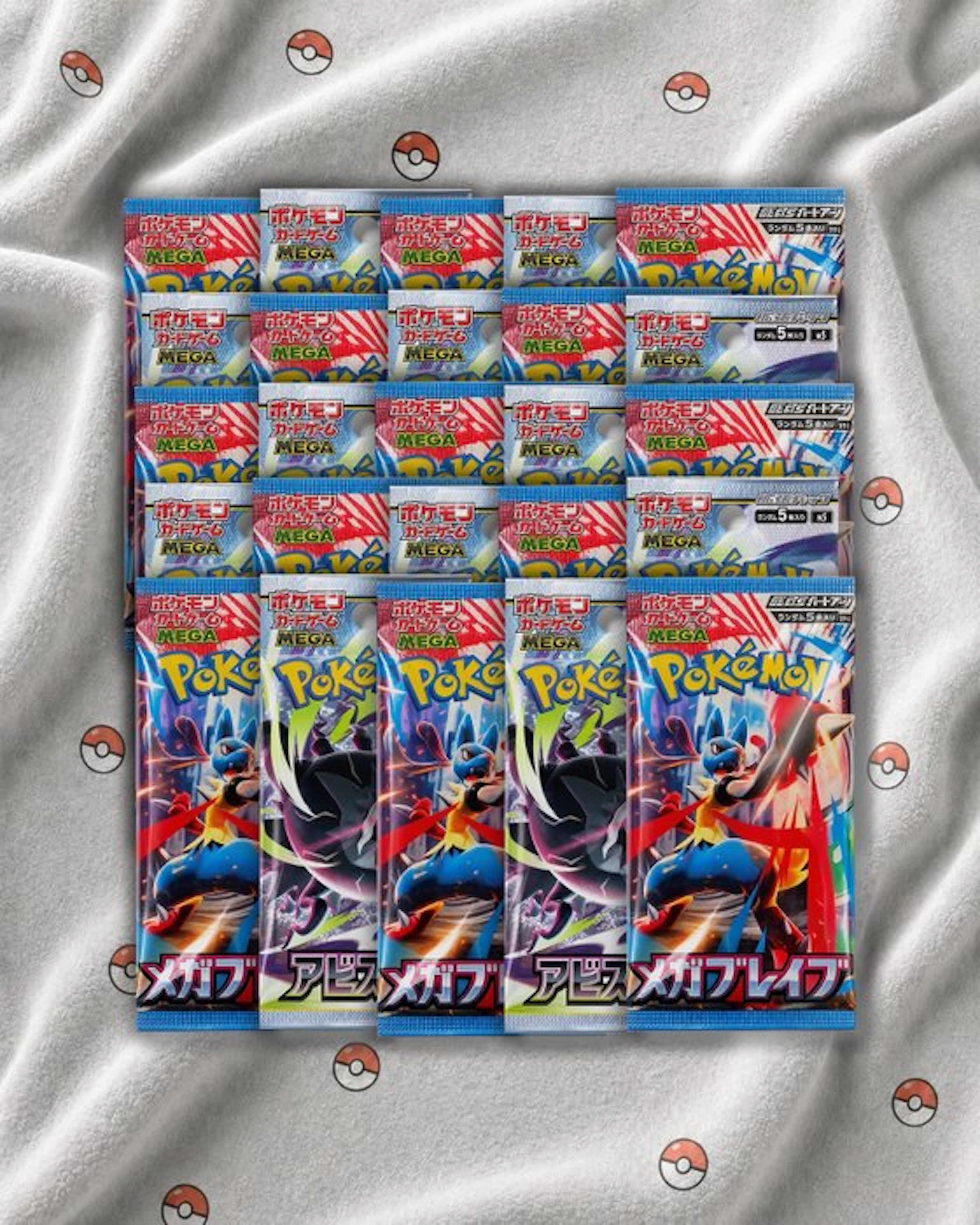 Pokémon - 25 Booster pack - Pokémon TCG MEGA - MEGA...