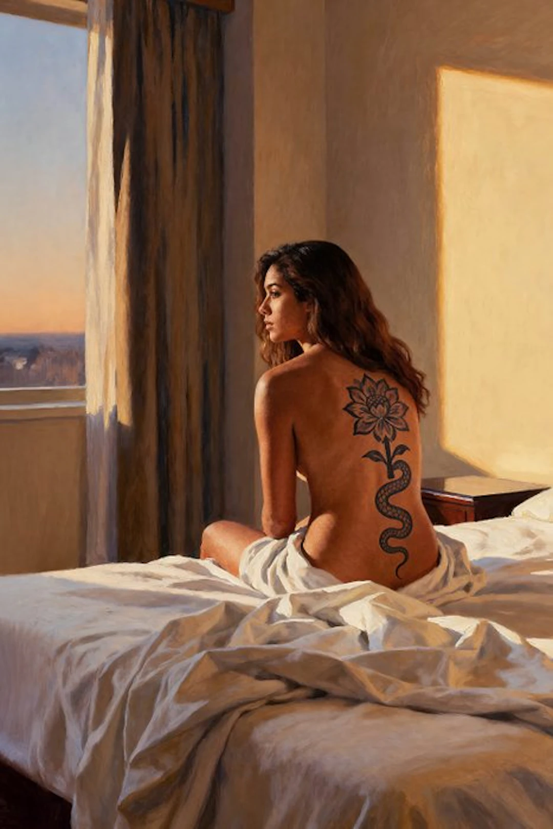Le Yack - Late Afternoon Silence - Hand signed