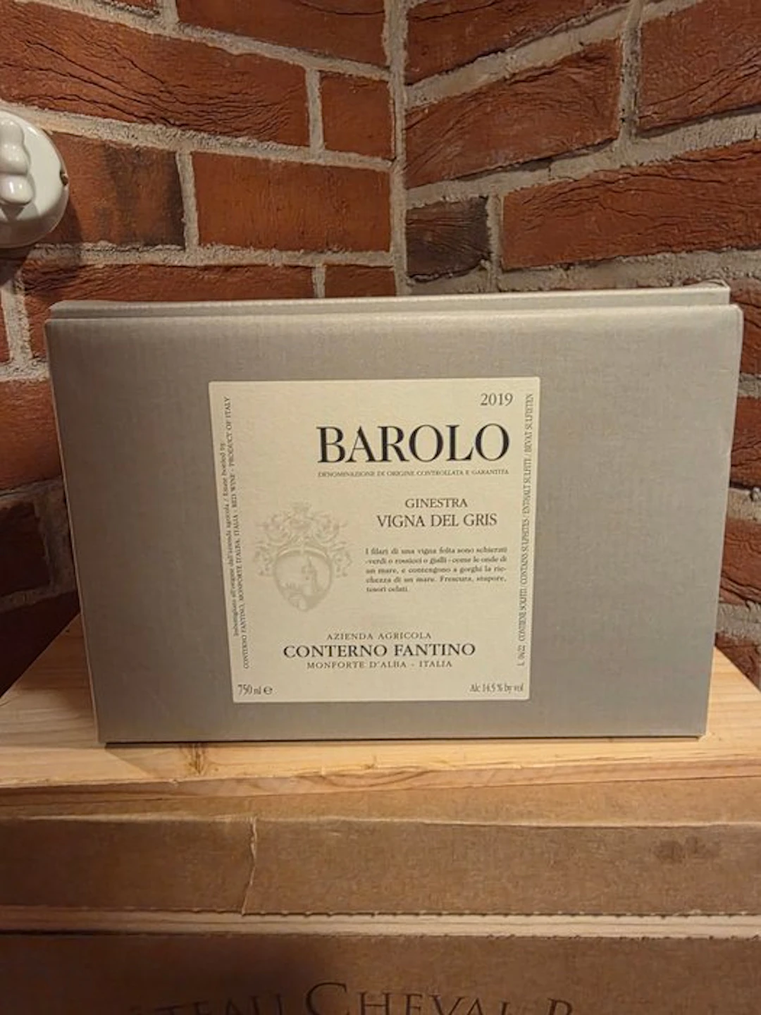 2019 Conterno Fantino, Ginestra Vigna del Gris - Barolo DOCG - 6 Bottles