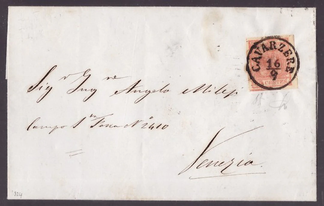 Italian Ancient States - Lombardo Veneto 1858 - 15 c
