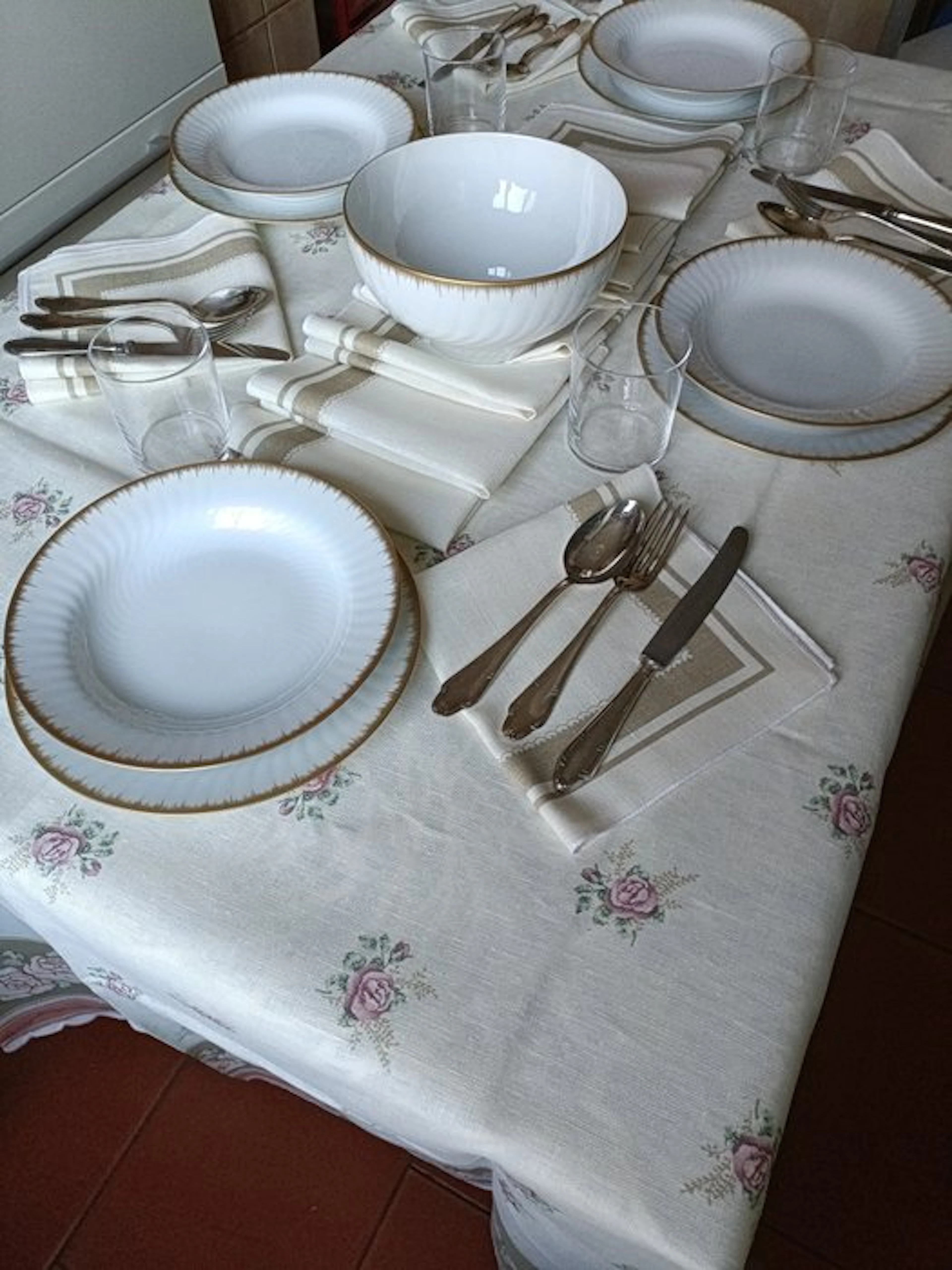 carlucci - Tablecloth (13) - 235 cm - 140 cm