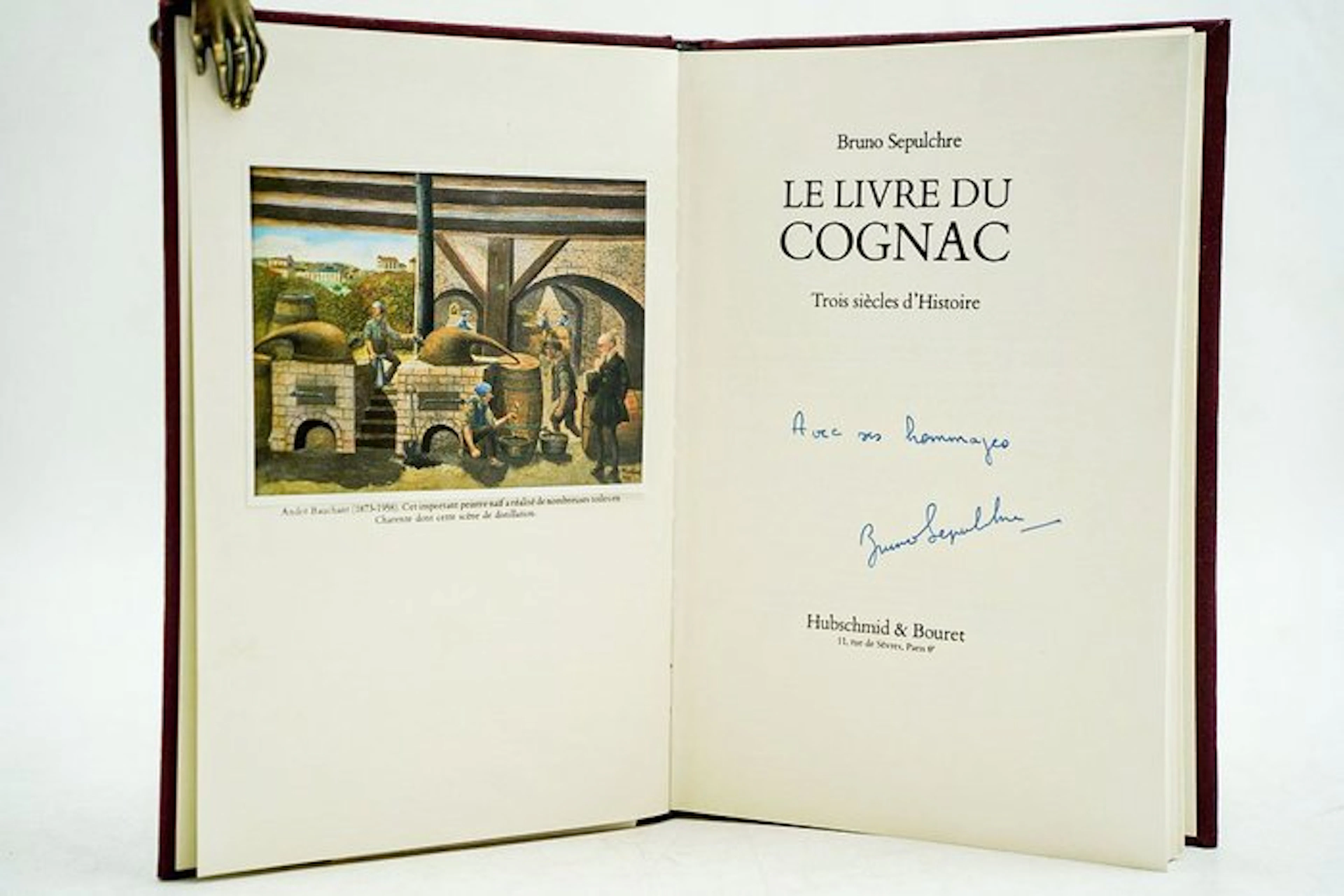 Bruno Sepulchre - Le livre du cognac, Trois siècles d'histoire - 1983