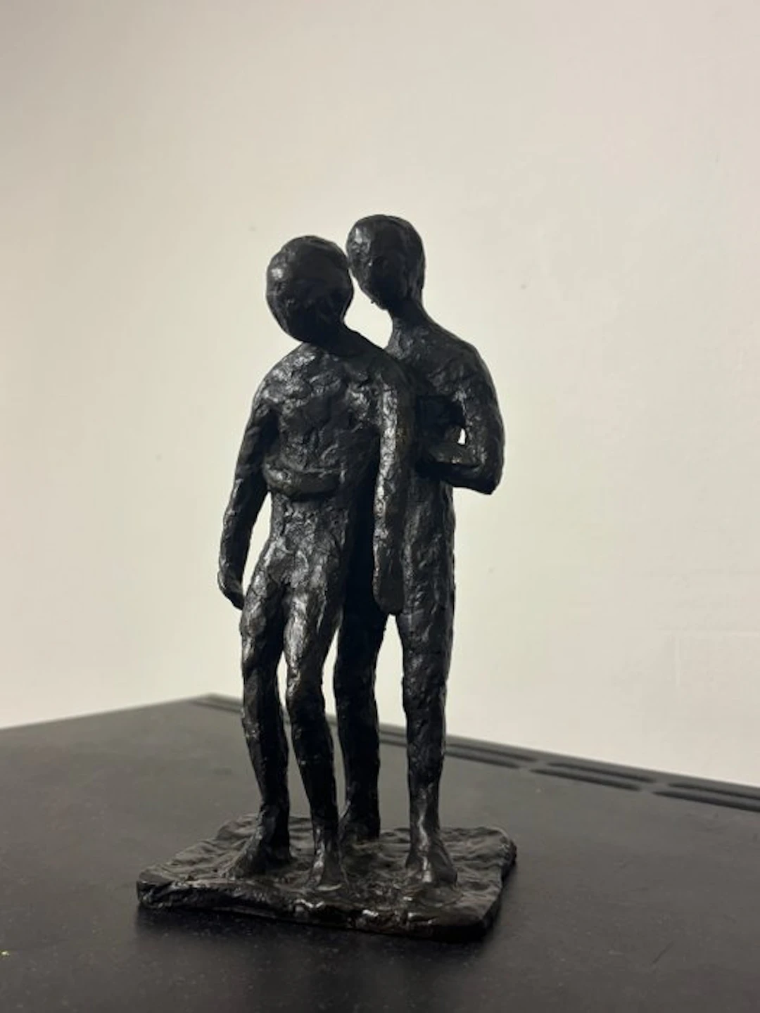 Suze Boschma-Berkhout - Statuette, Zorg met liefde - 20 cm - Bronze