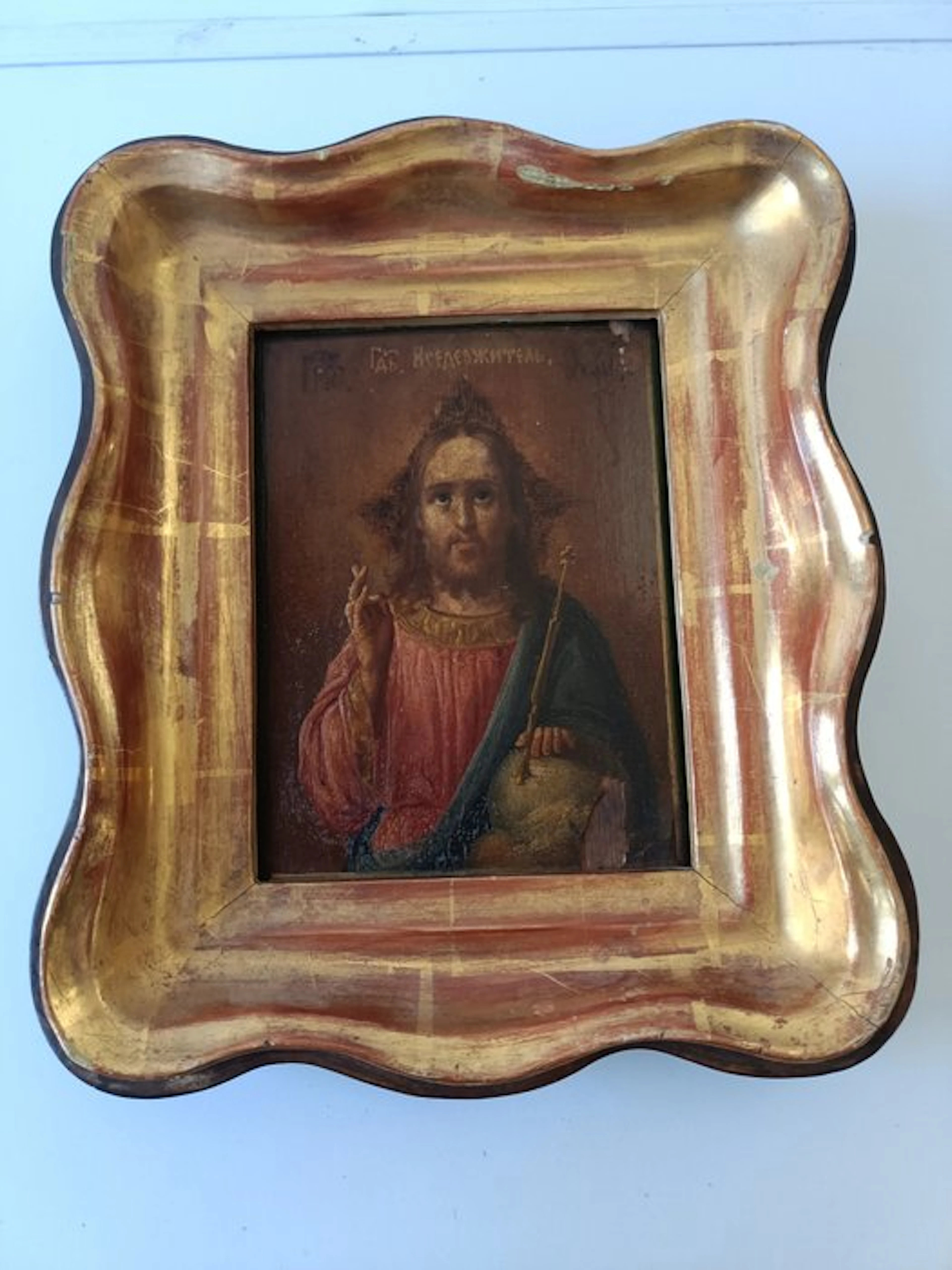 Icon - Christ Pantocrator - Wood