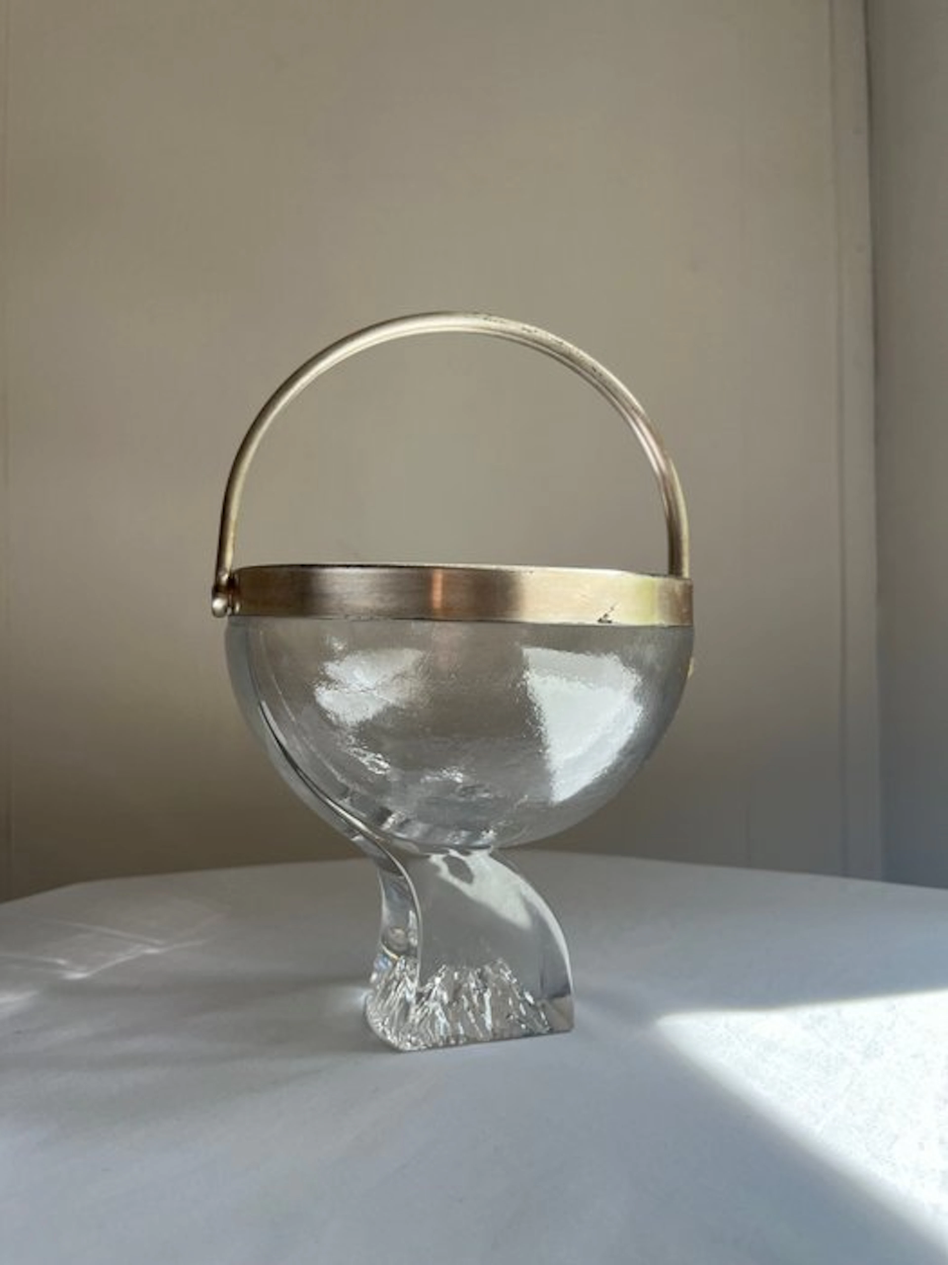 kristall krisla - marcello taddei - Ice bucket - Glass, Brass