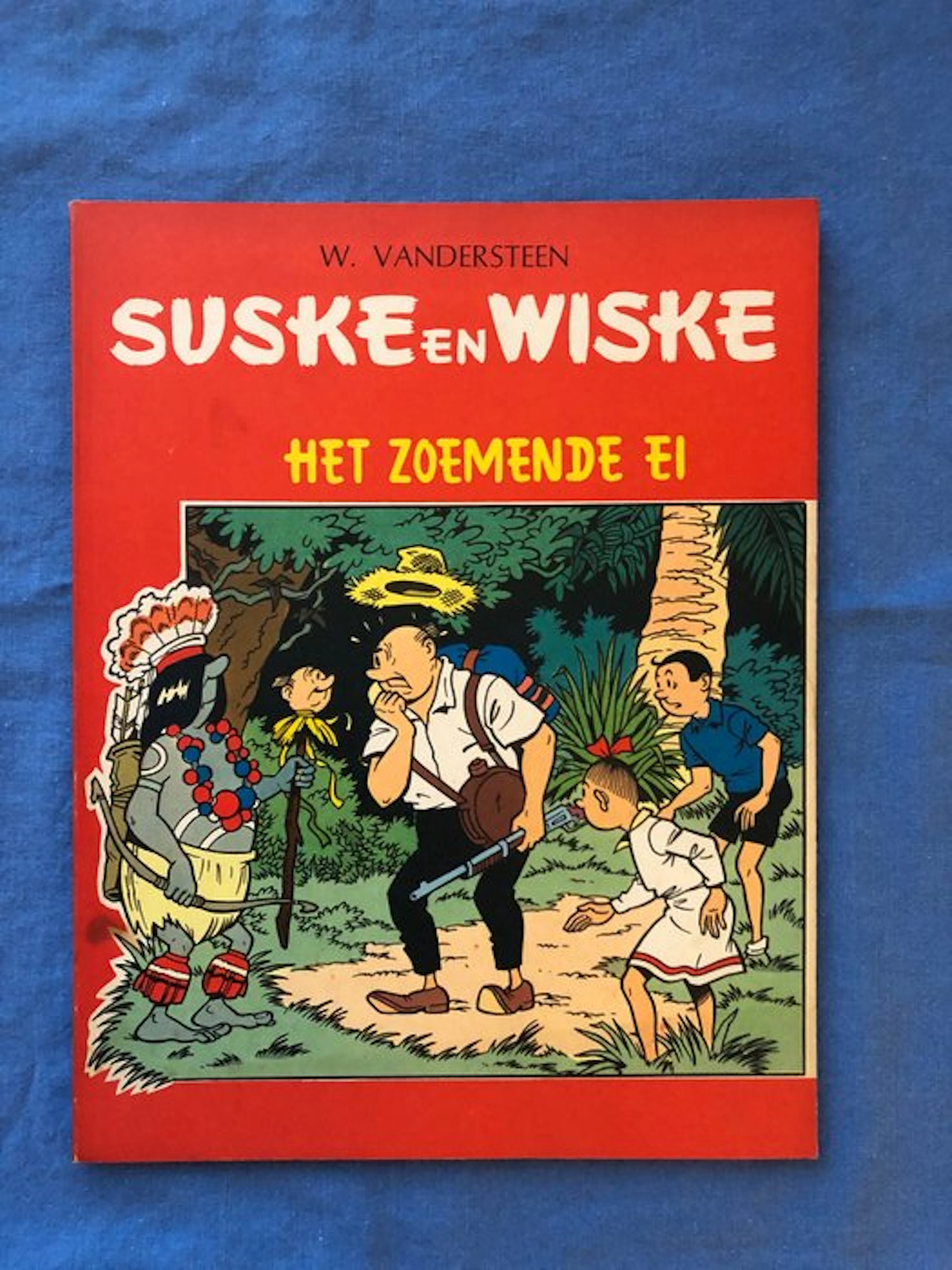 Suske en Wiske TG-53 - Het zoemende ei - 1 Album - First edition - 1964