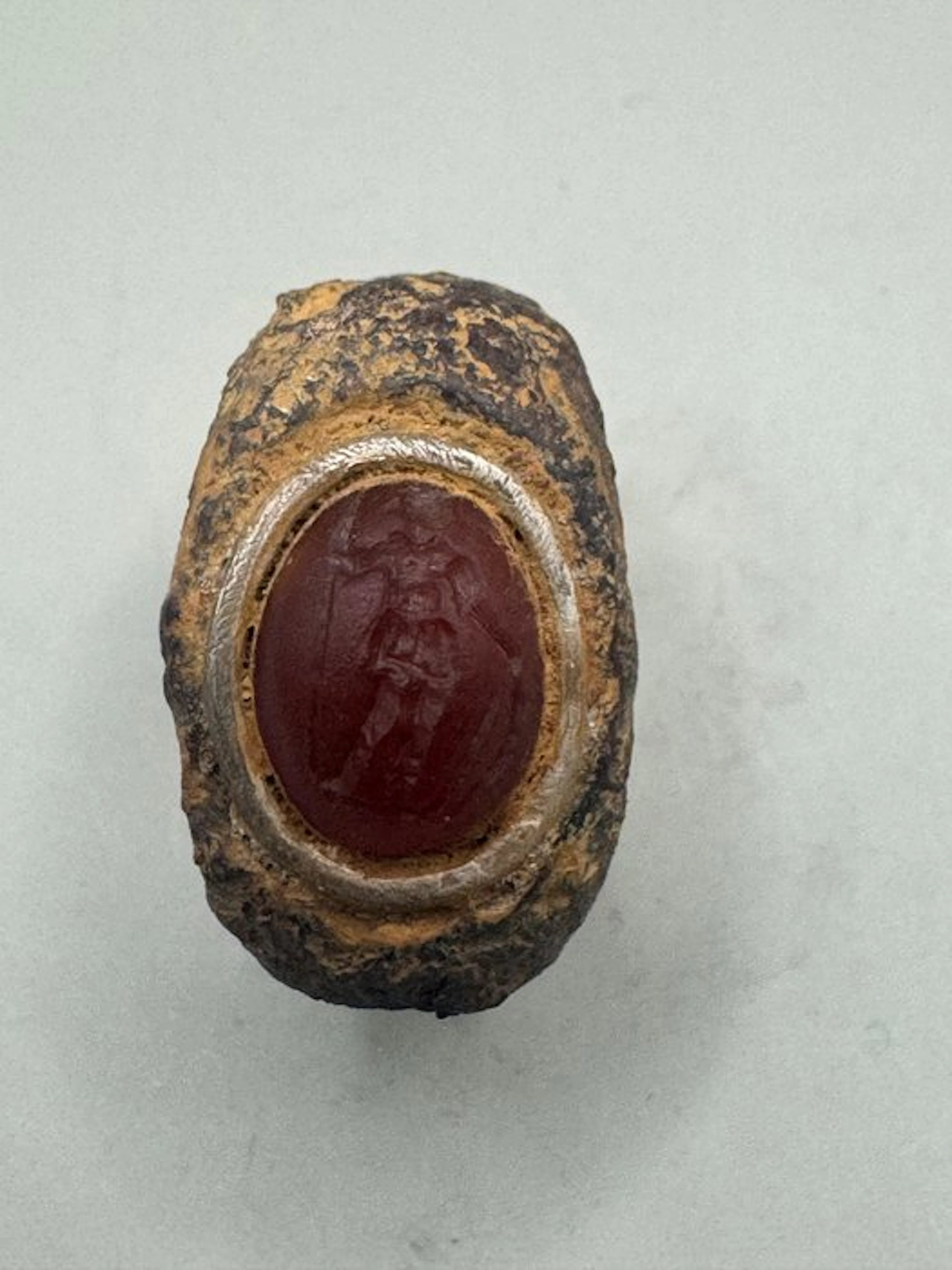 Ancient Roman Silver finger ring