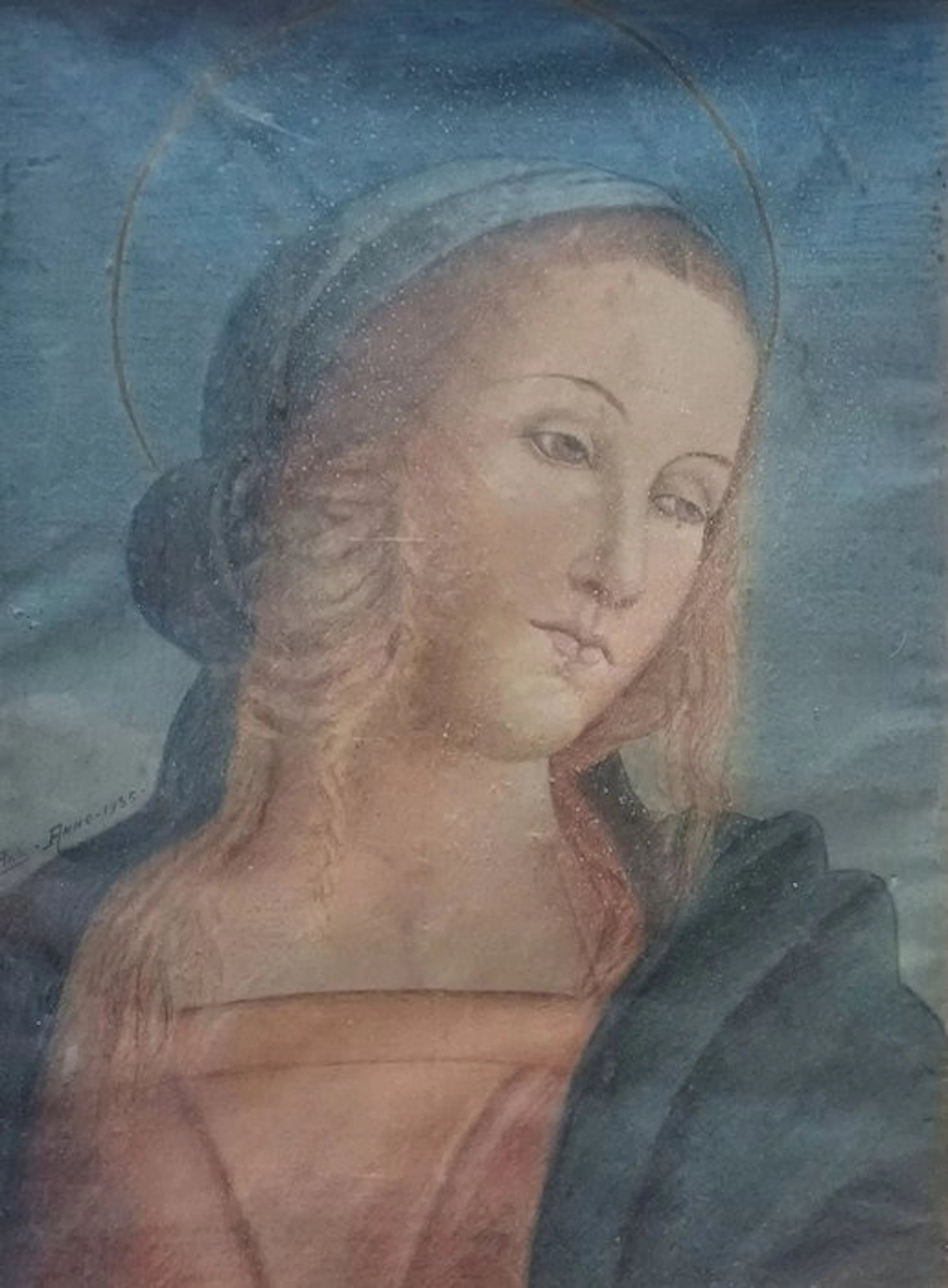Scuola italiana (XX), Da Perugino - Madonna