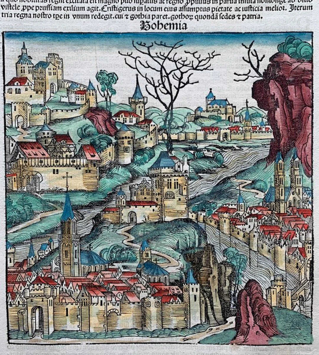 Czechia - Bohemia; Hartmann Schedel/ Wohlgemut/...