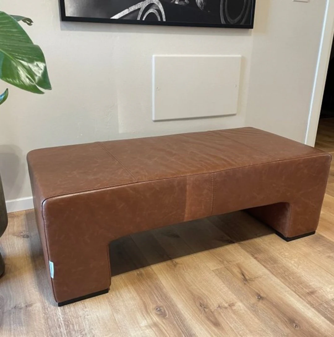 Bardidue - Pouffe - Bridge - Vachetta leather
