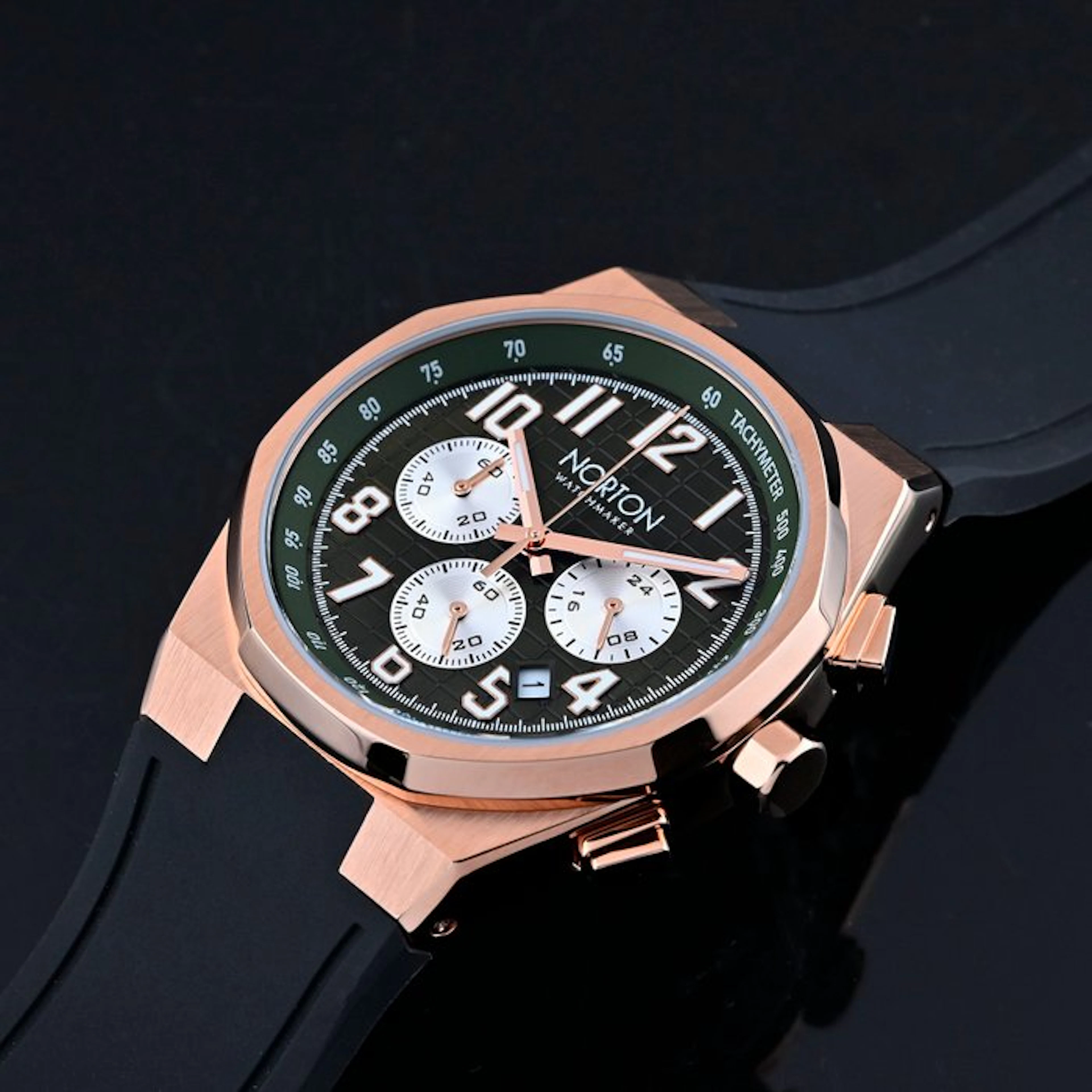 Norton - Loggia - Chronograph - Oro Rosa - Quadrante...