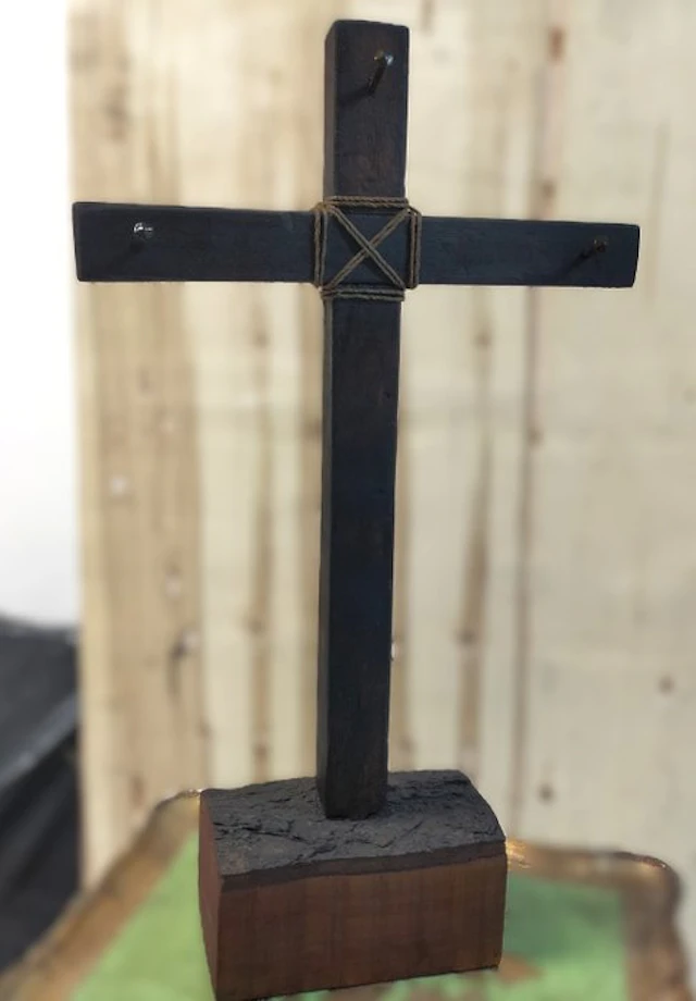 Eclectic Cross - fir and oak - 1960-1970, 1970-1980
