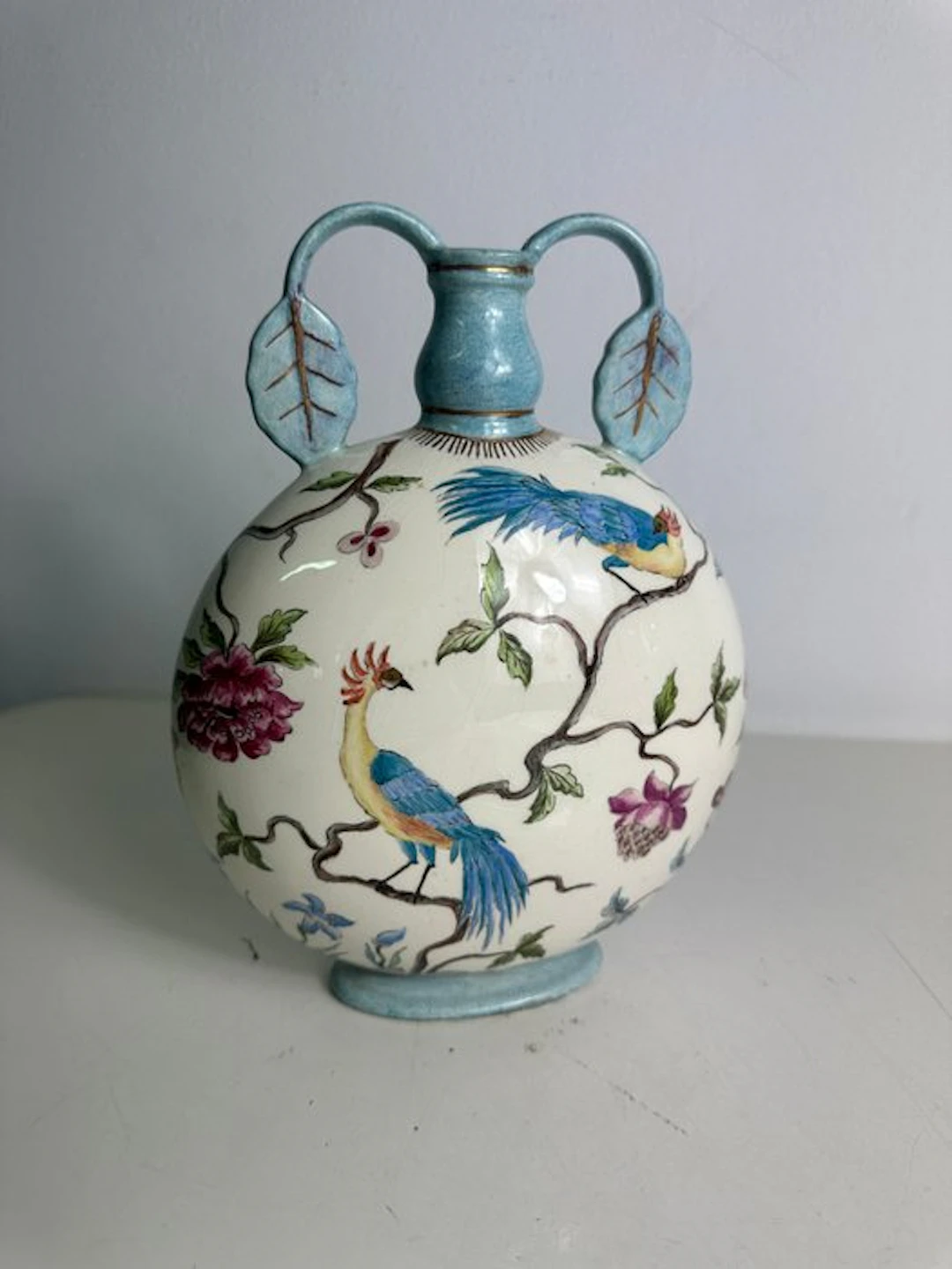 Lavenia - Vase - terracotta - Flask “Pellegrina”