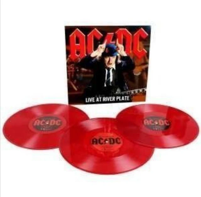 AC/DC - Live At River Plate - Set of 3 red records - 3xLP...