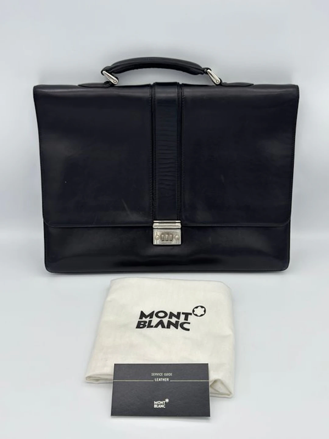 Montblanc - Meisterstück Black Leather - Business bag
