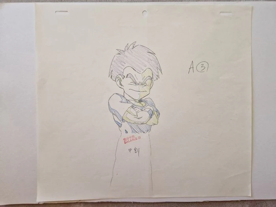 Dragon ball Z, toei animation - 4 Original drawing - dragon ball Z