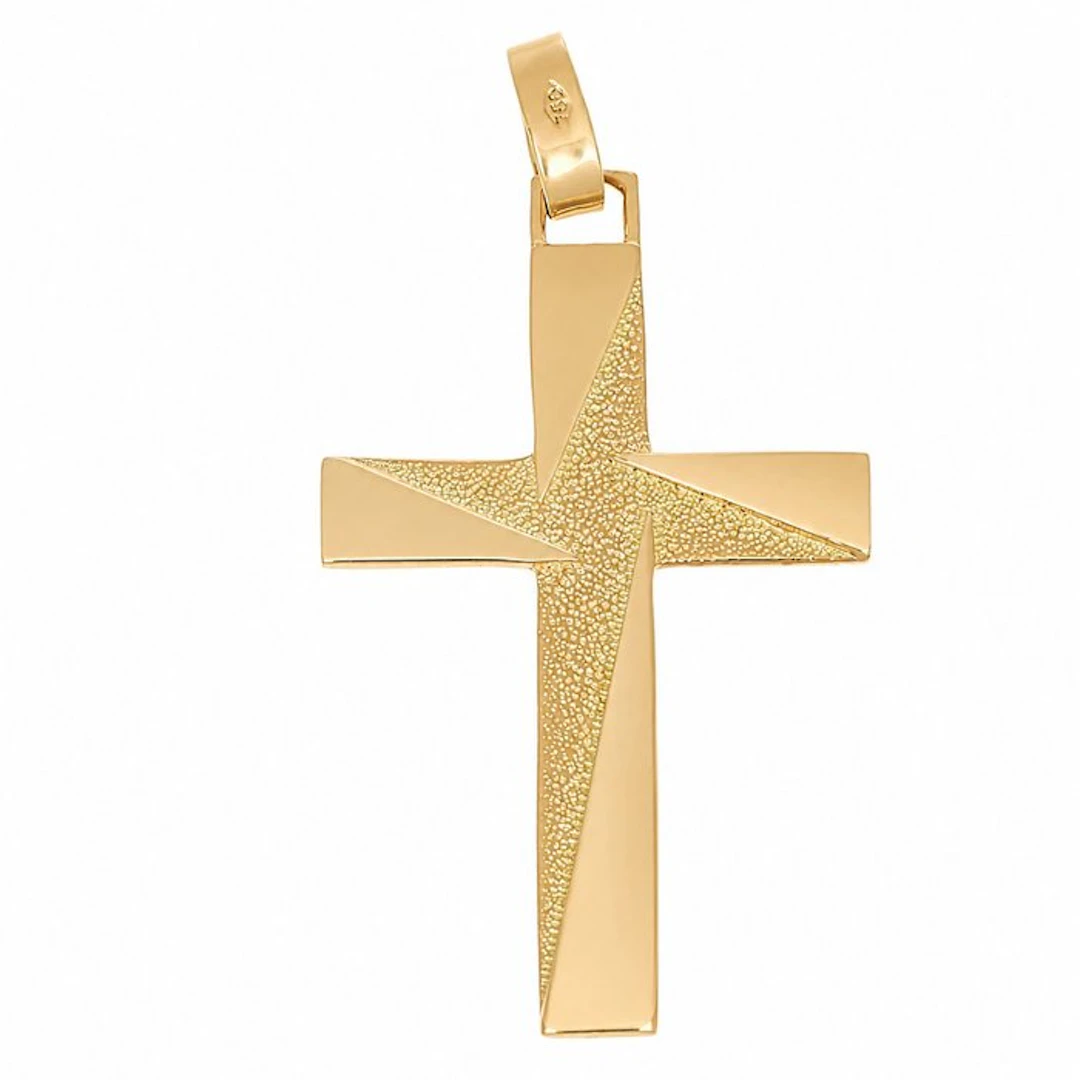 Pendant - 18 kt. Yellow gold - Made in Italy - Handmade