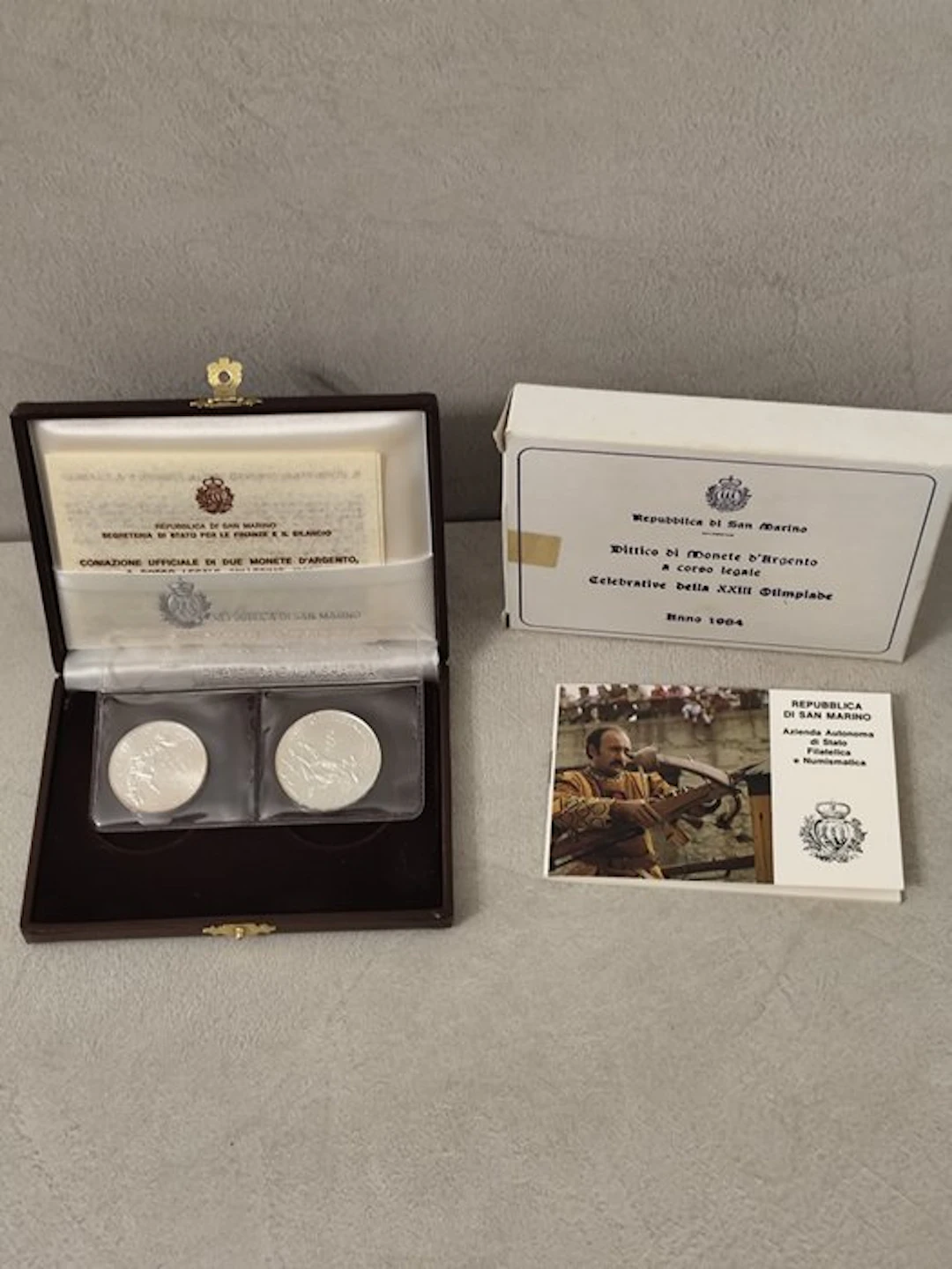 San Marino. Commemorative coin 1984 (No reserve price)