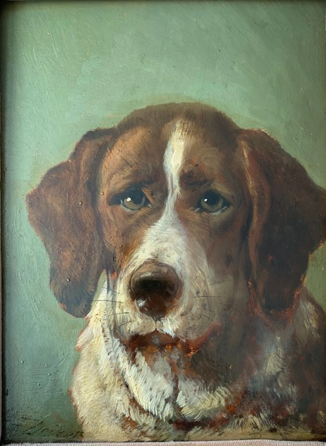 Carl Friedrich Deiker (1836-1892) - The Welsh Spaniel
