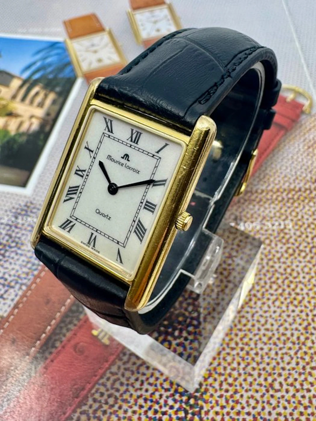 Maurice Lacroix - Tank - 18k Gold Electroplated G10 - No...