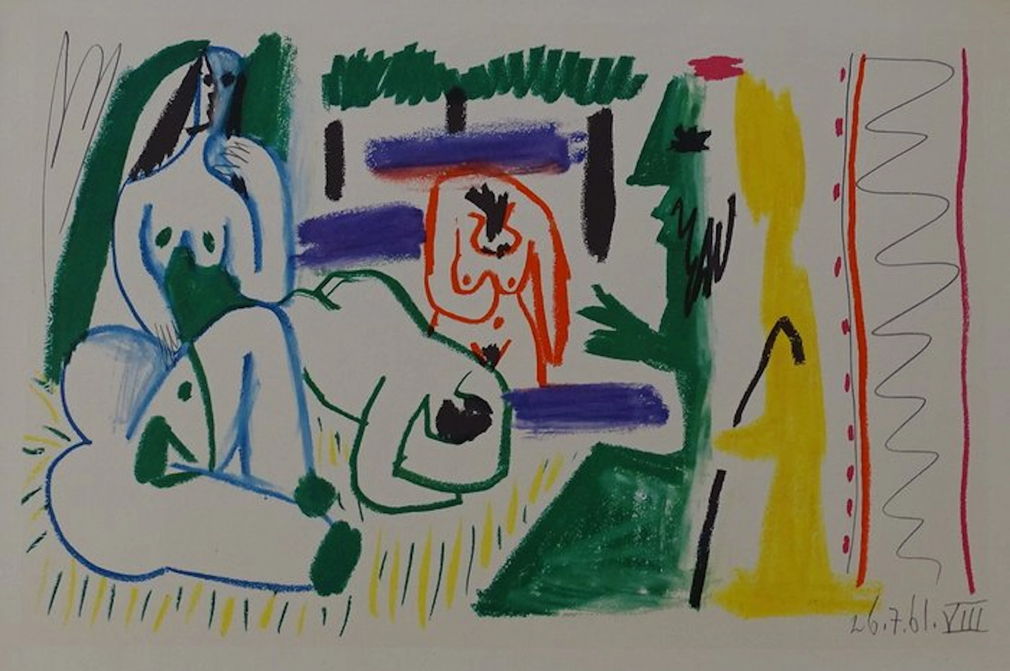 Pablo Picasso (1881-1973) - Les Déjeuners, 1962