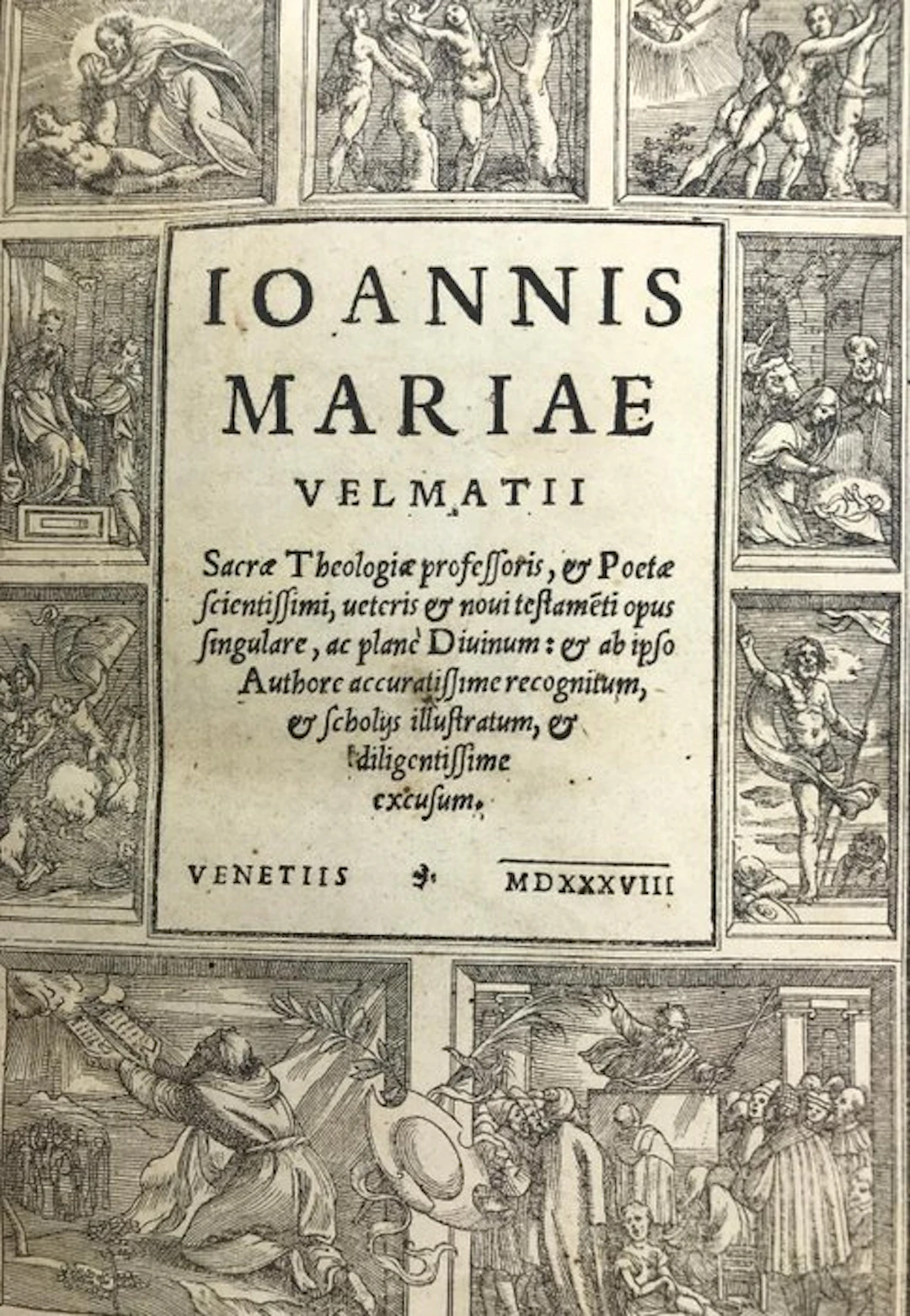 Giovanni Maria Velmazio - [Édition Vénitienne] - Ioannis Mariæ Velmatii - 1538