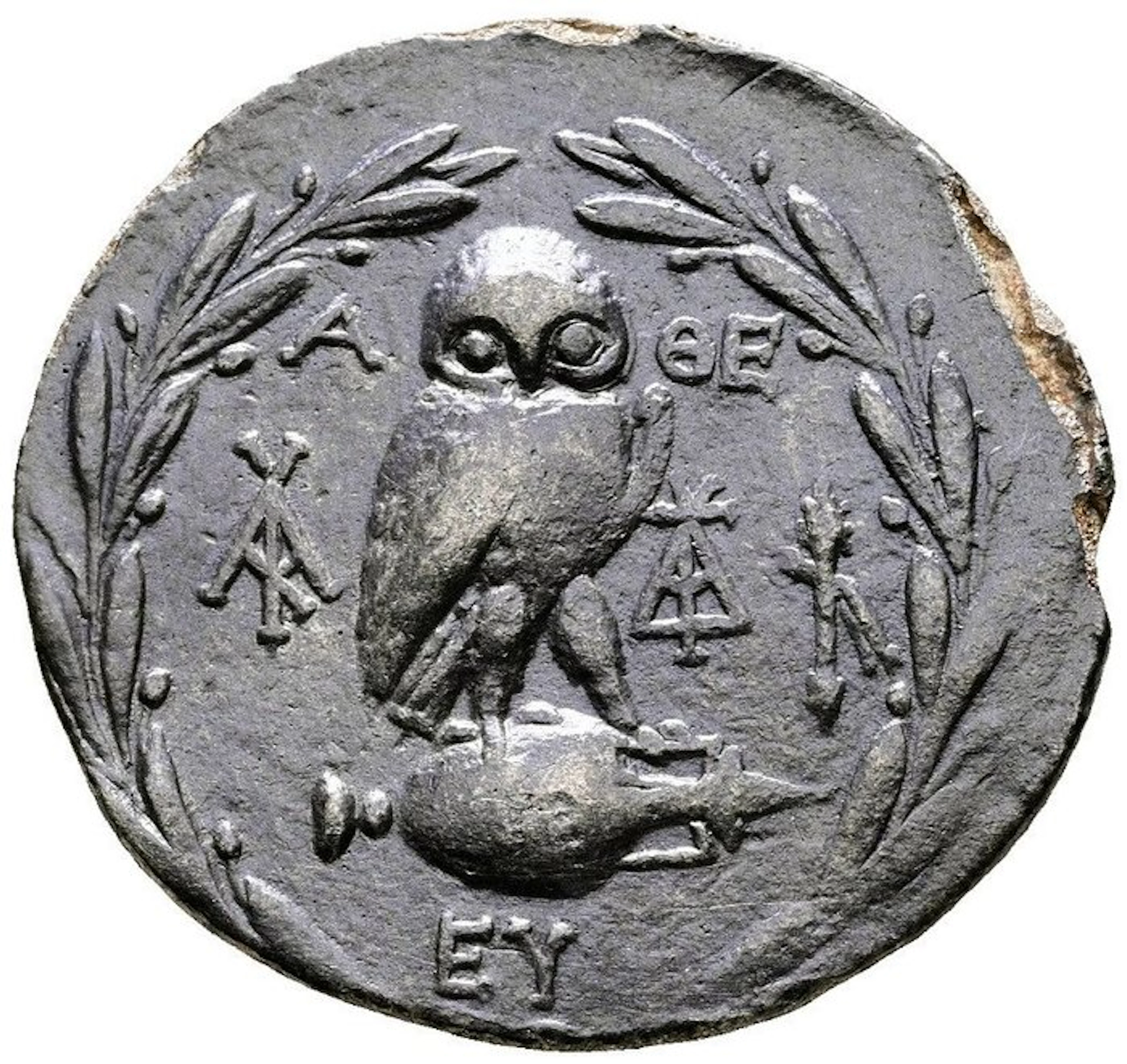 Attica, Athens Tetradrachm 144-143 B.C. - Athena und AΘE Eule
