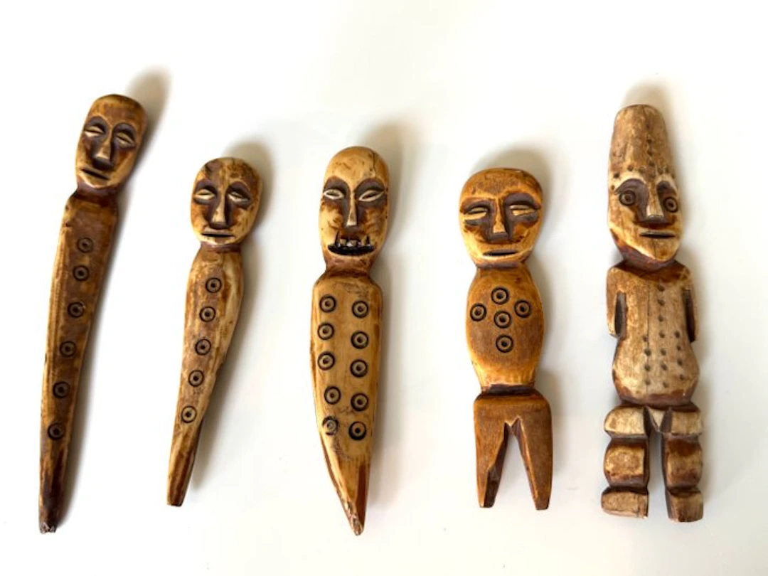 Lega amulets - Pende - DR Congo (No reserve price)