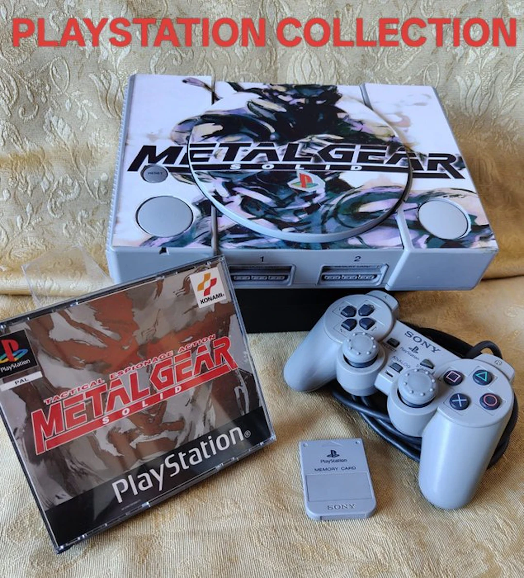 Sony - PlayStation & Metal Gear Solid - Video game console + games