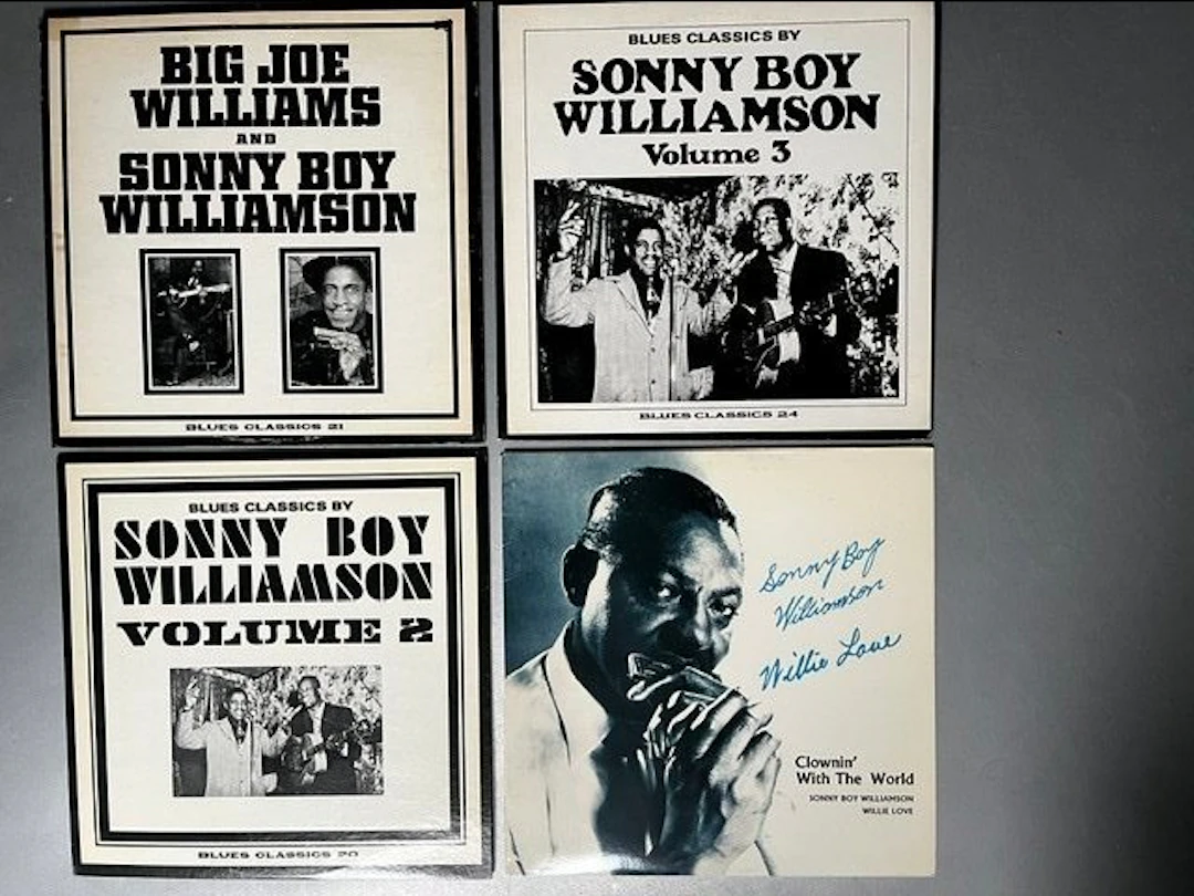 Sonny Boy Williamson I and II - 4x Albums - great records...