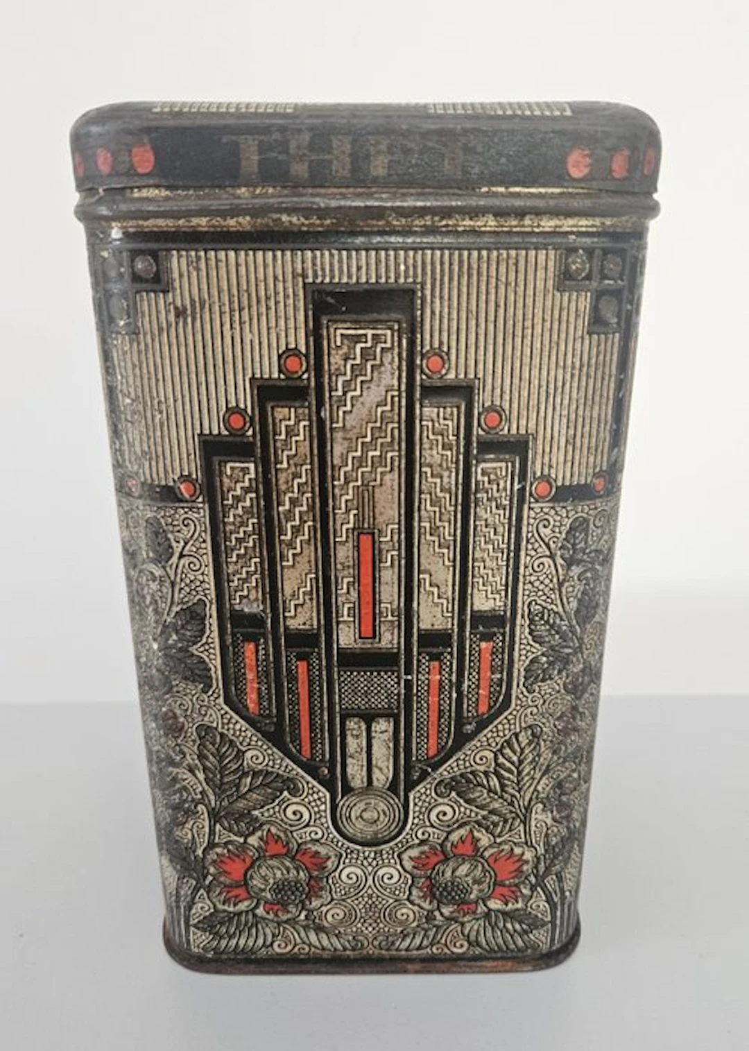 Wed. J. Bekkers & Zoon - Tin box - Storage tin - Tea tin...