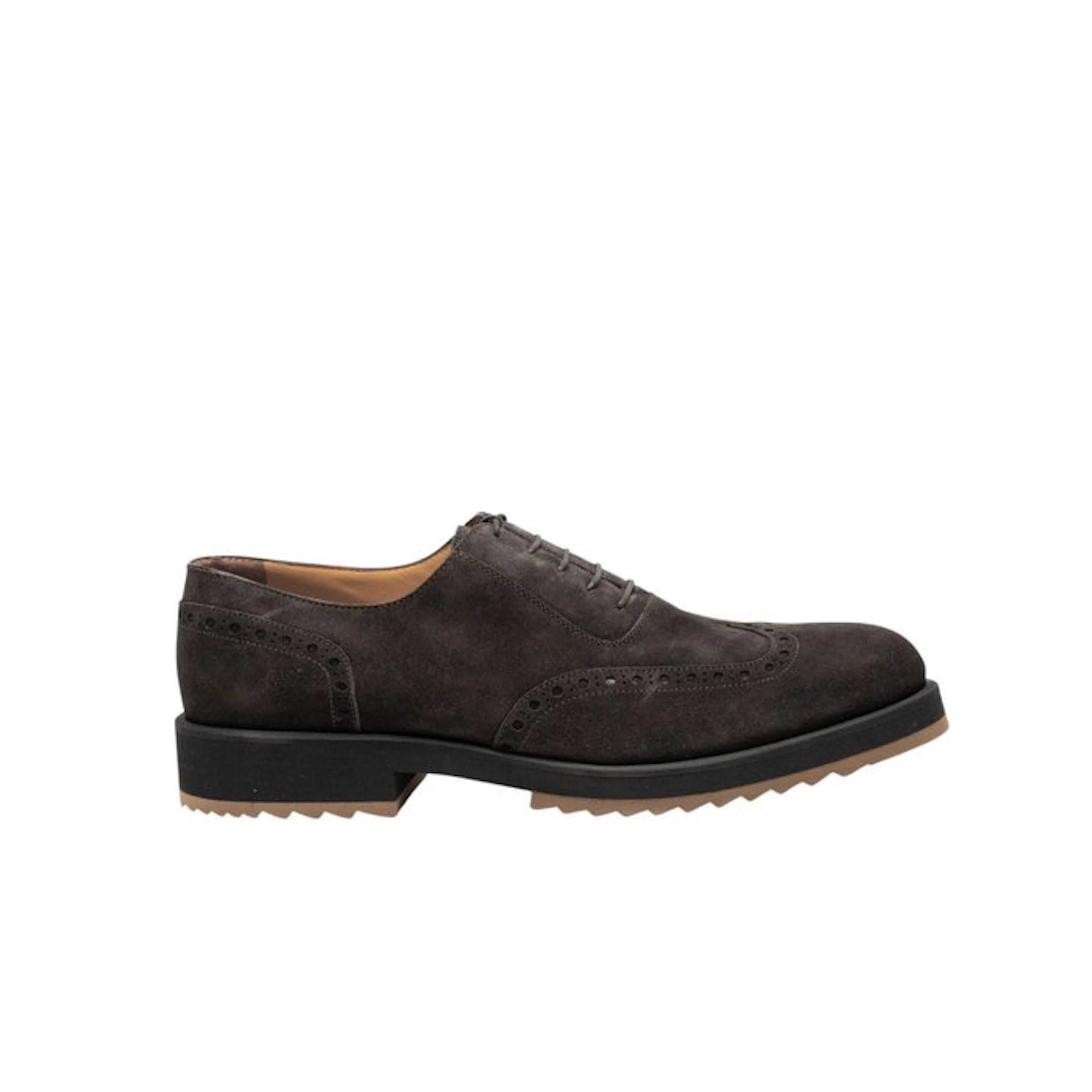 TESTONI - 8 UK - 42 IT - "Pisa" Oxford Eco - Suede Brown...
