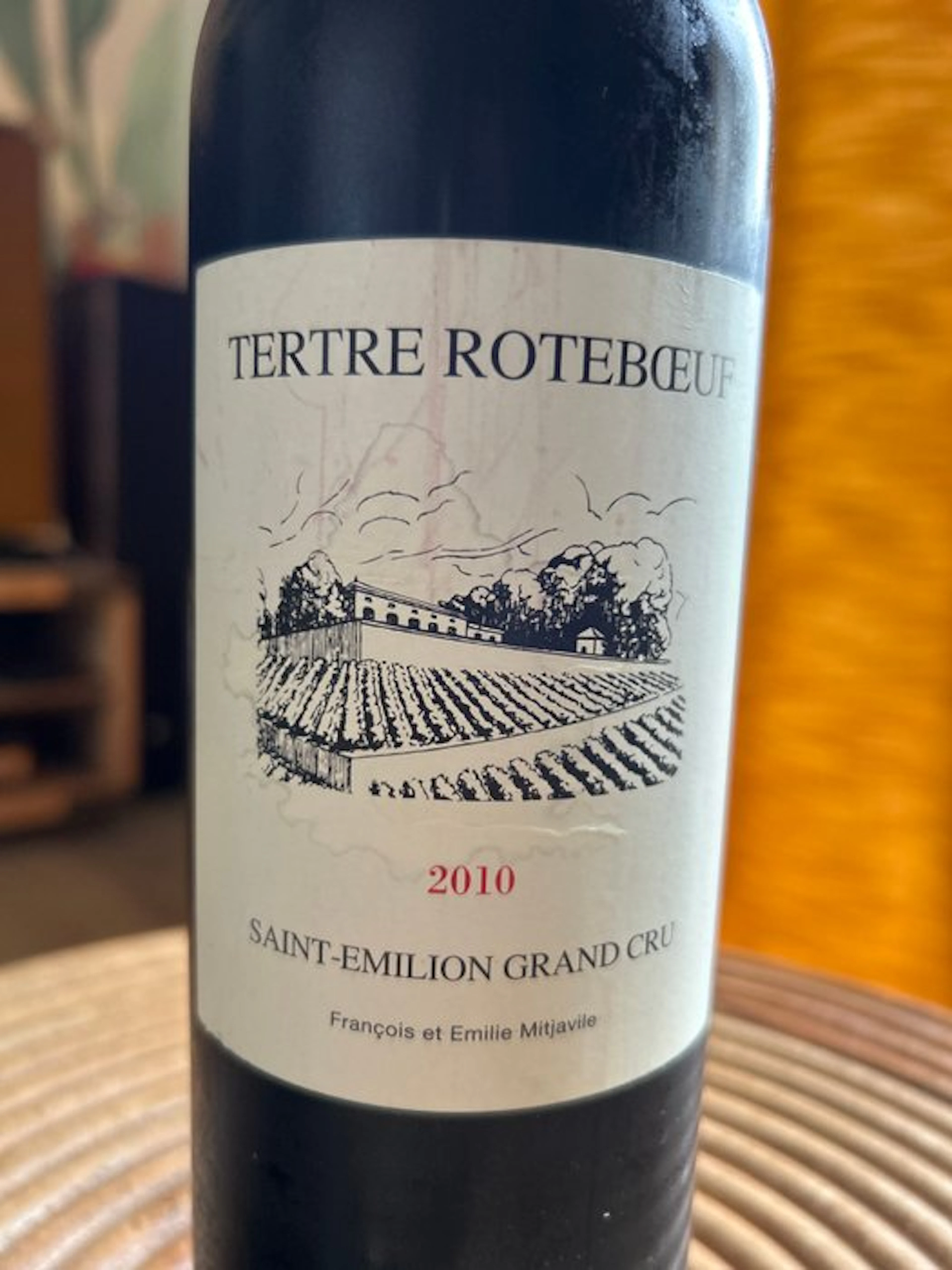 2010 Château Tertre Roteboeuf - Saint-Émilion Grand Cru - 1 Bottle (0.75L)