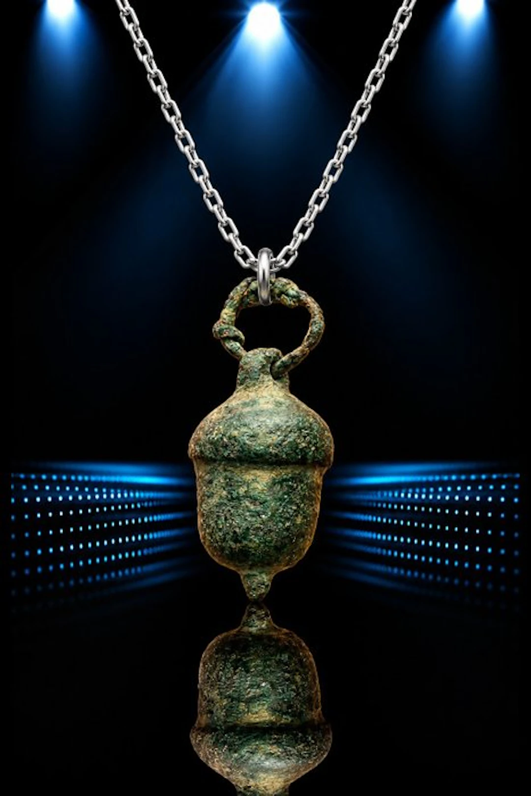 Germanic Tribes / Viking Era Bronze “The Sacred Acorn of...