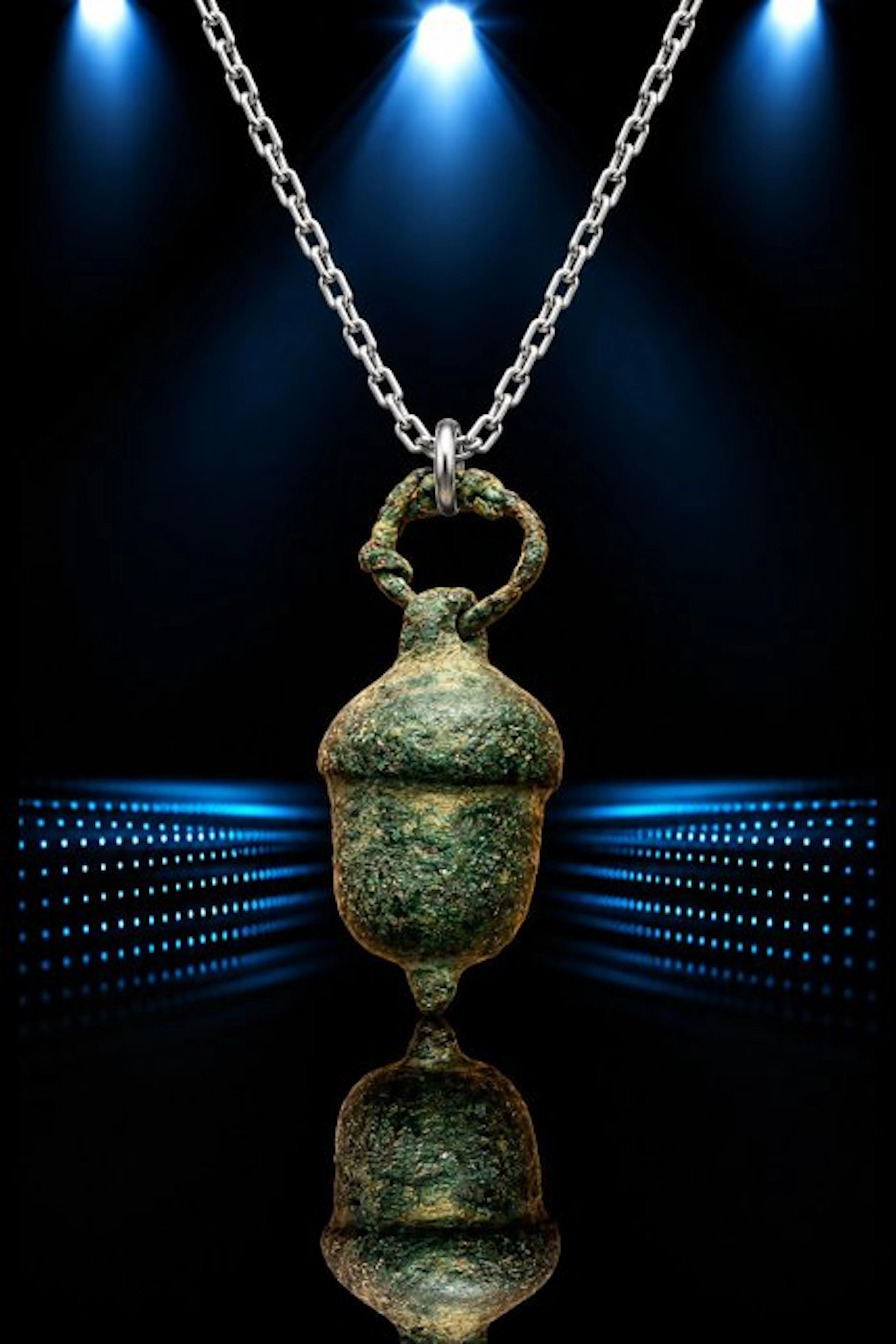 Germanic Tribes / Viking Era Bronze “The Sacred Acorn of...