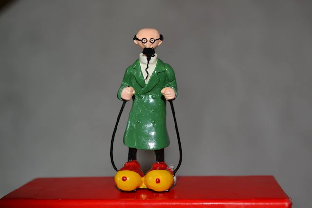 Tintin - Pixi 4507 - Tournesol en Patins à Roulettes - 1 Figurine - 1990
