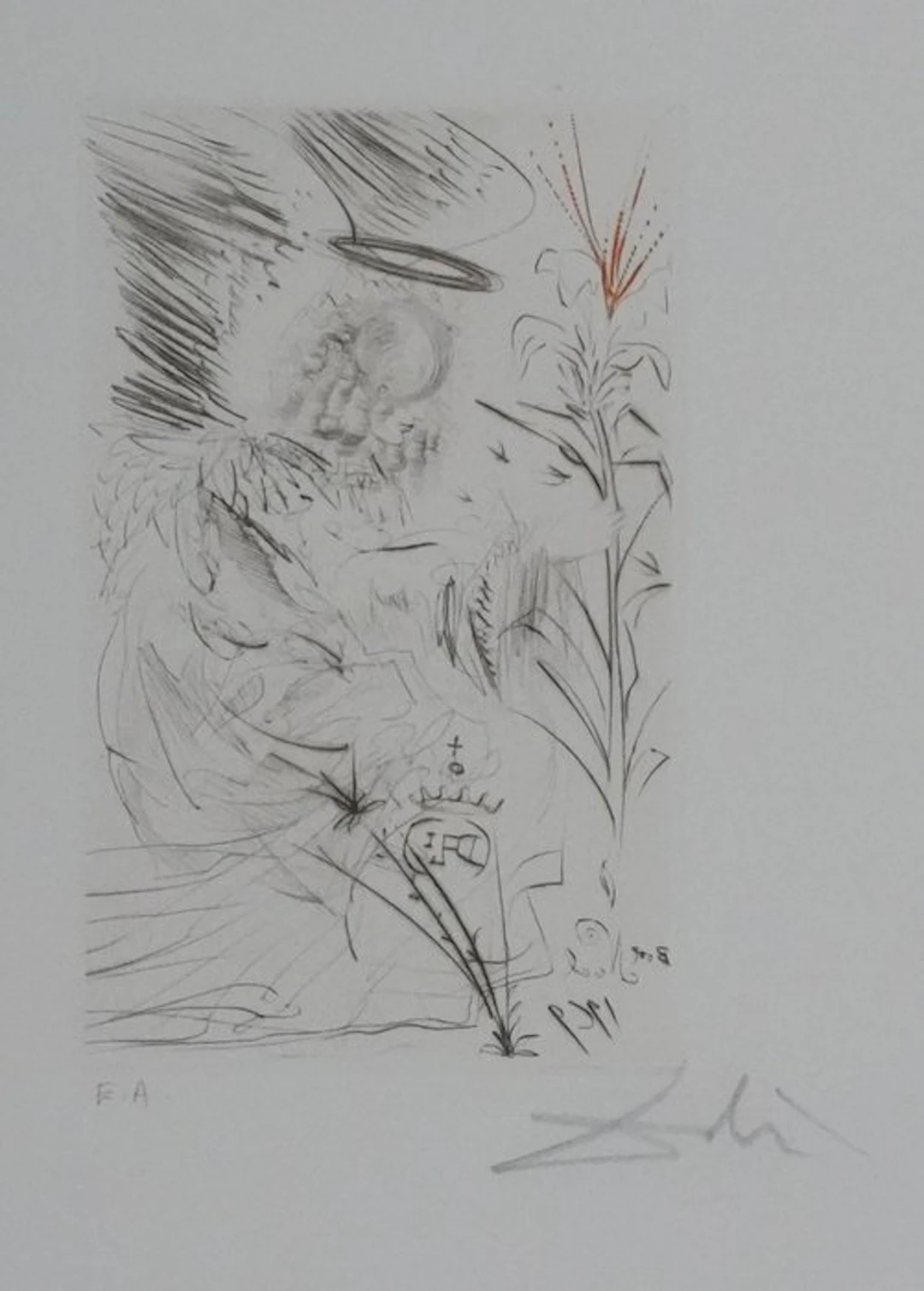 Salvador Dali (1904-1989) - L'ange