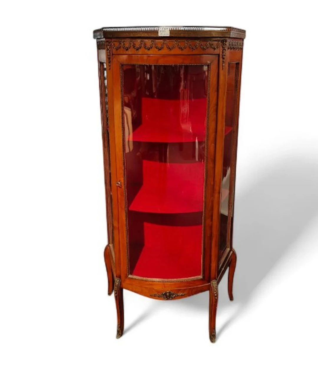 Cabinet - Wood - Louis XVI Style Vitrine