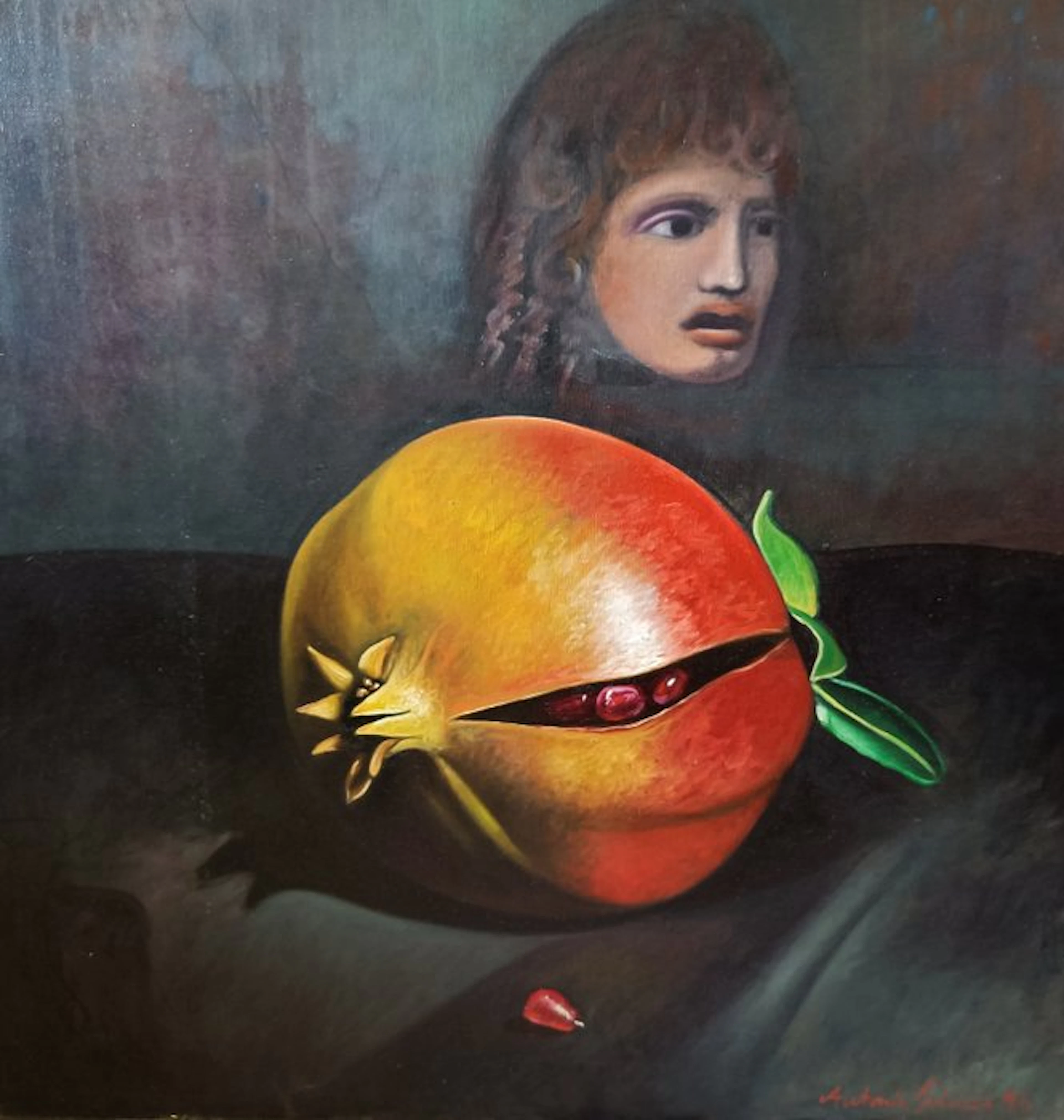 Antonio Sciacca (1957) - Maschera e Melograno