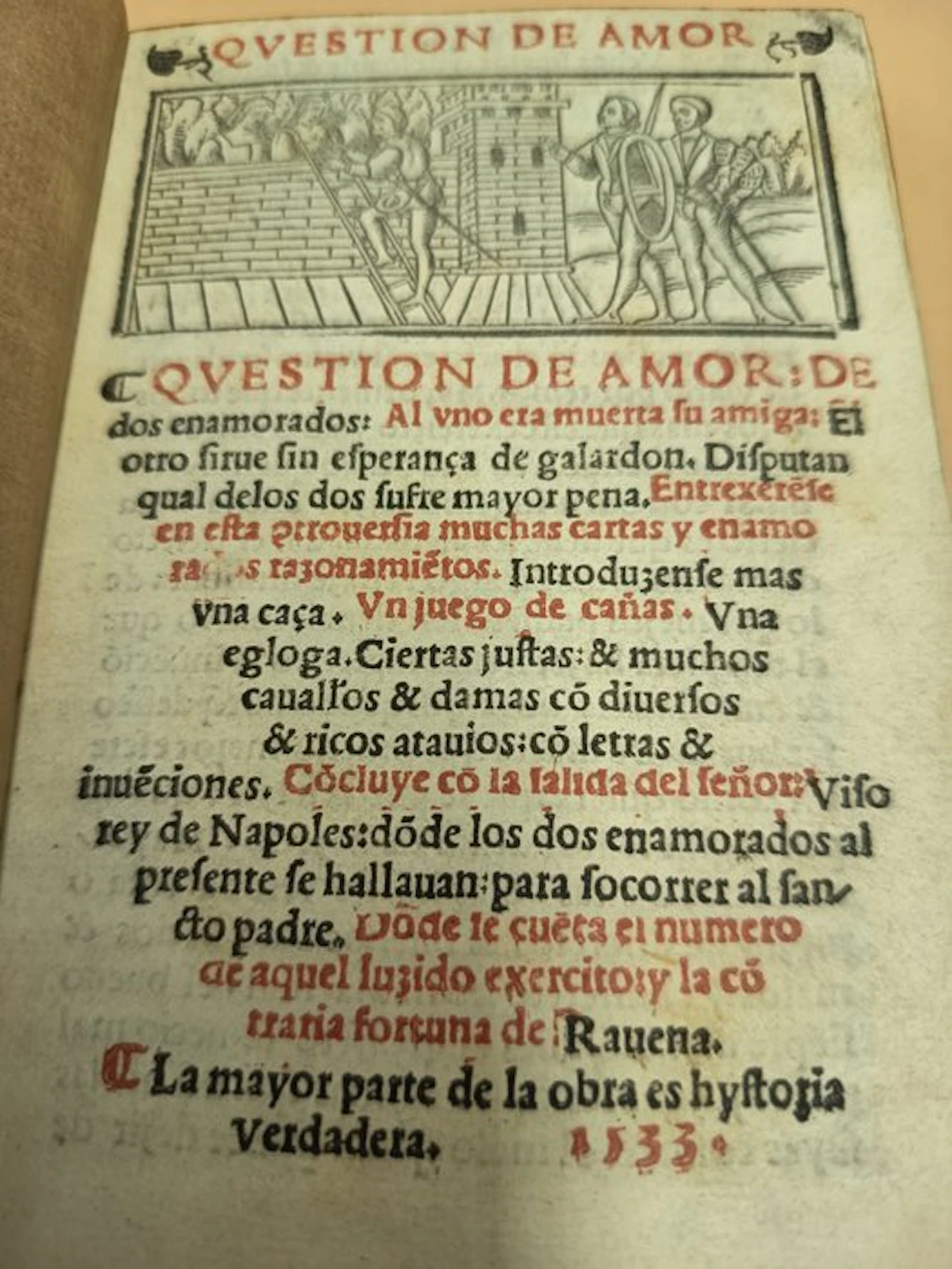 anonimo - Question de amor - 1533